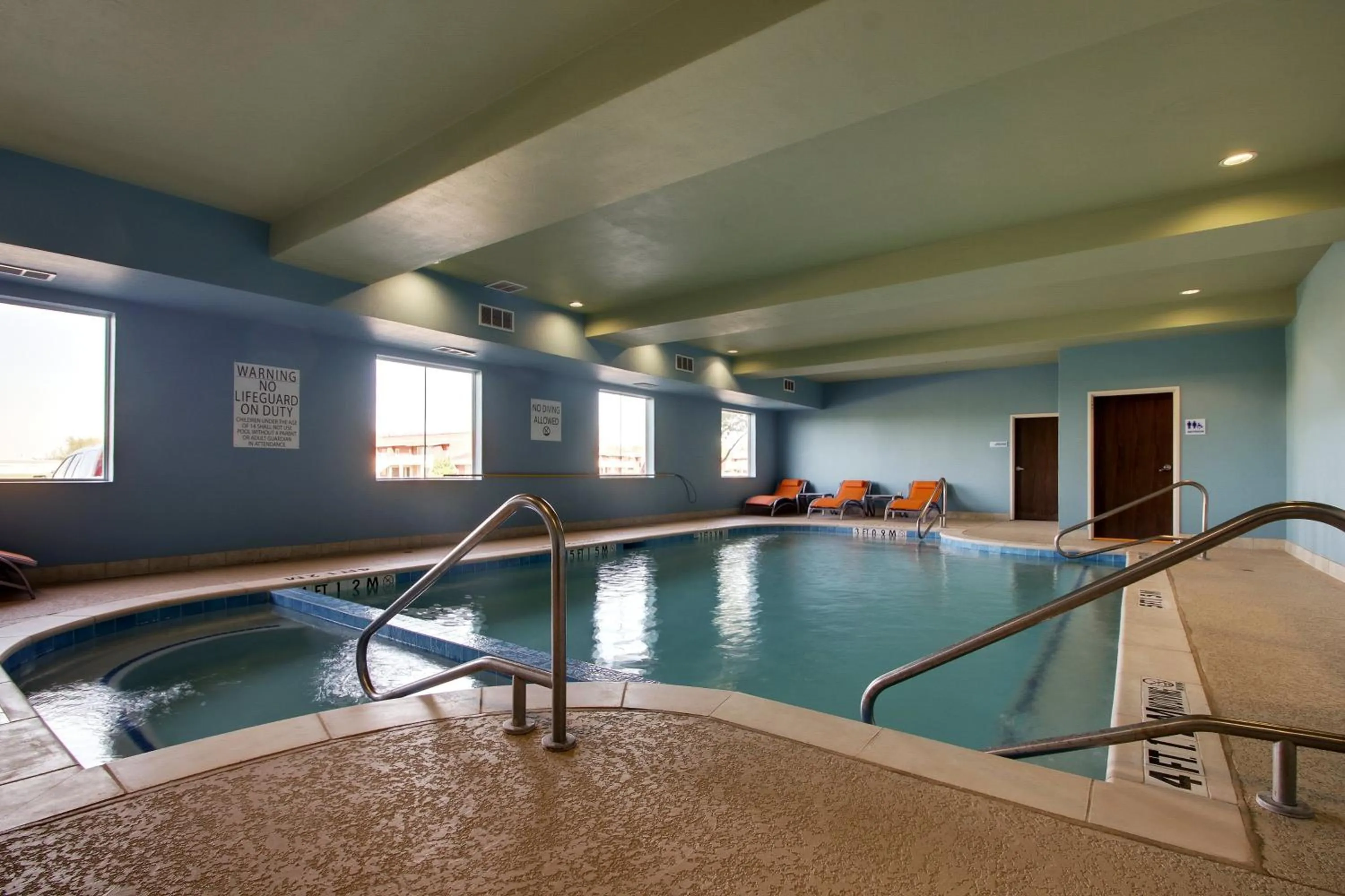 Swimming pool in Holiday Inn Express Vernon College Area Highway 287 by IHG