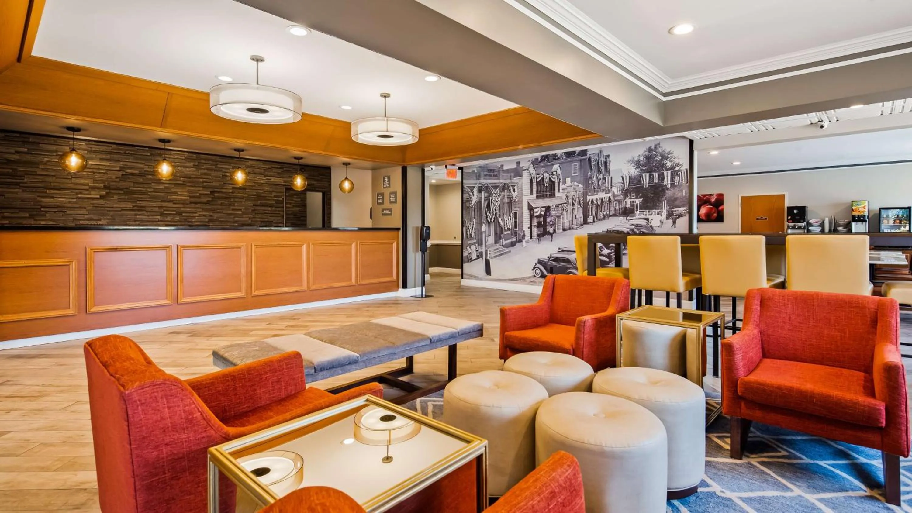 Lobby or reception in Best Western Denton Inn