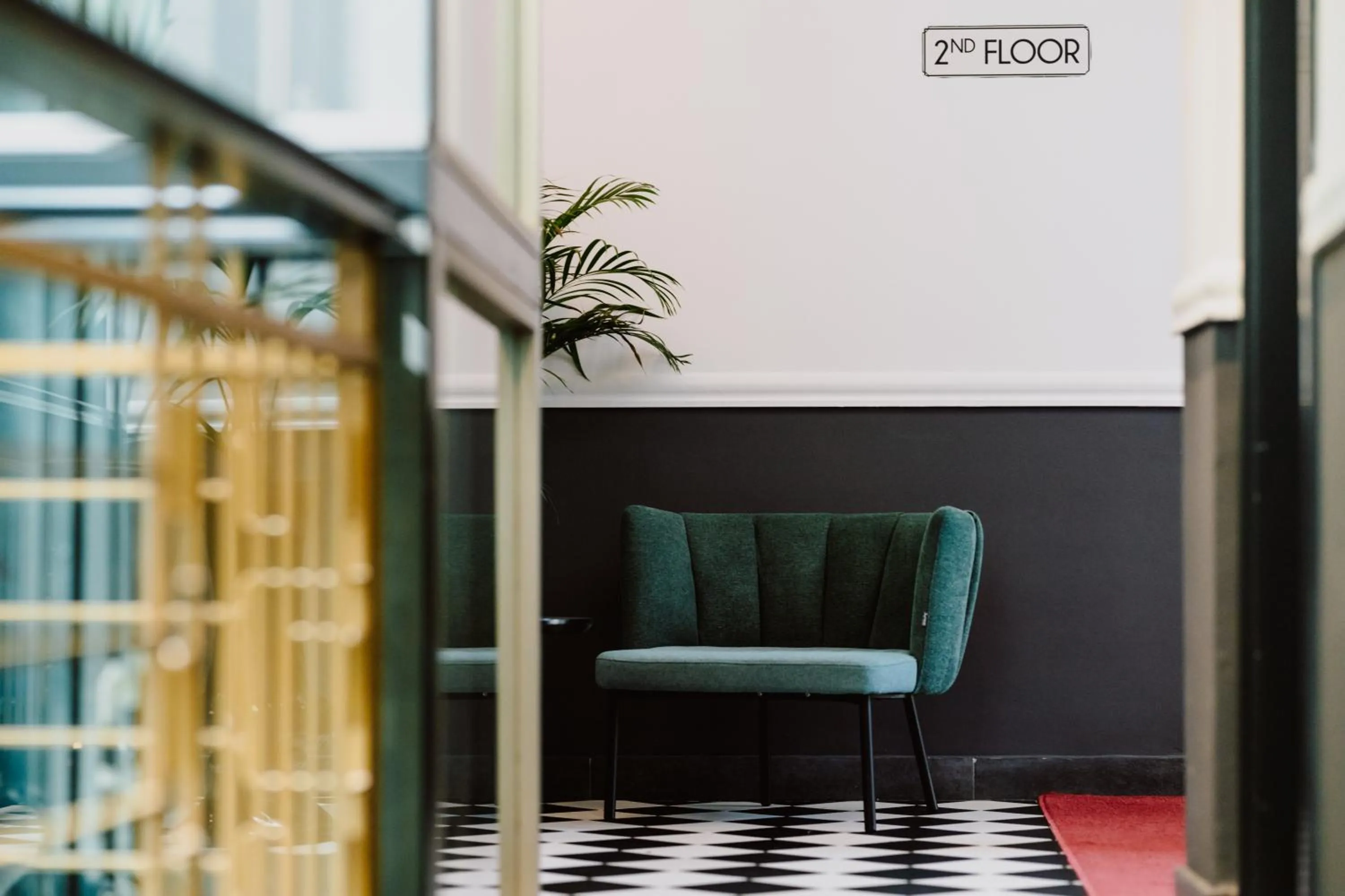 Seating area in The Mood Luxury Rooms