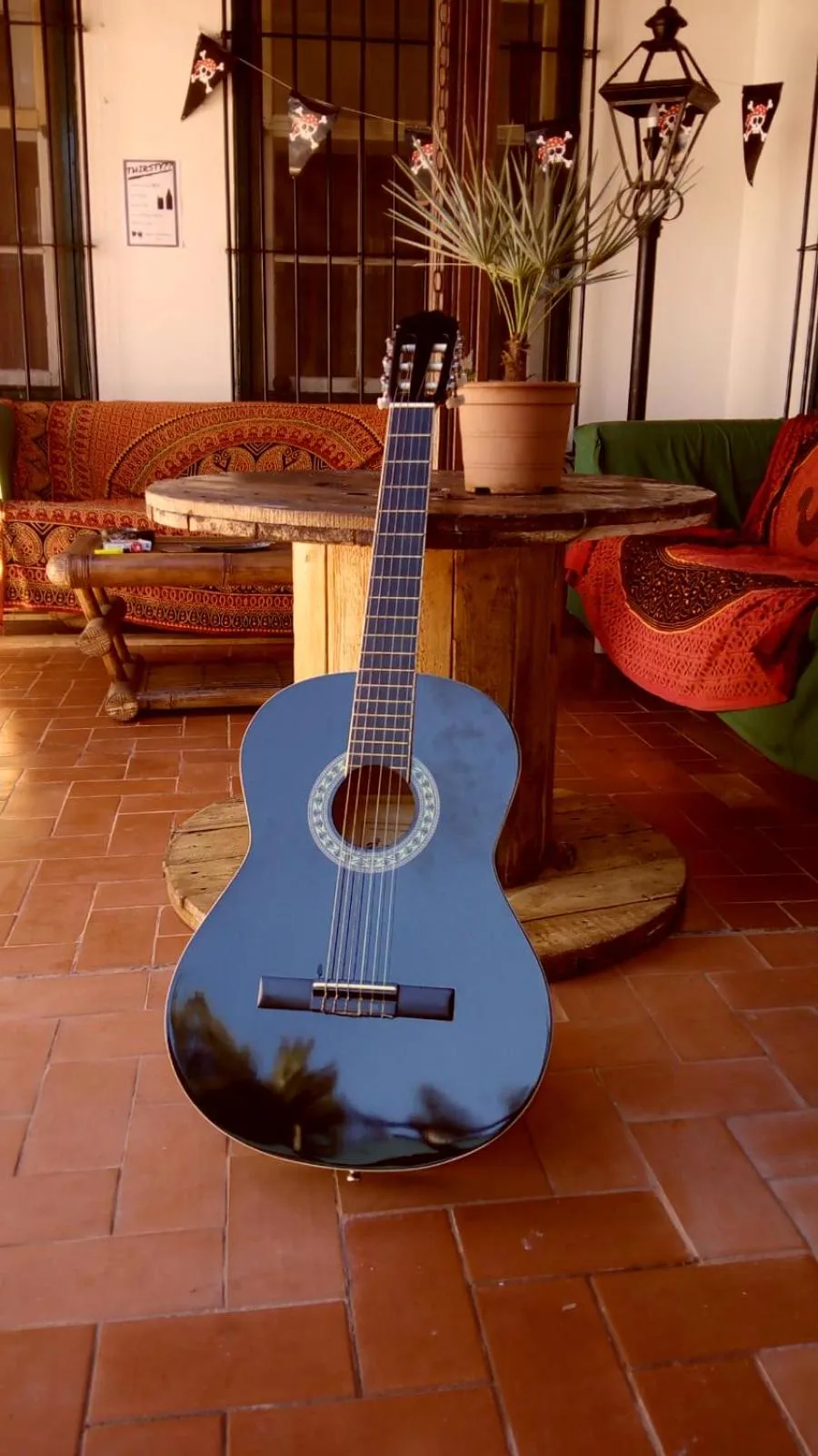 Garden in Patio Hostel