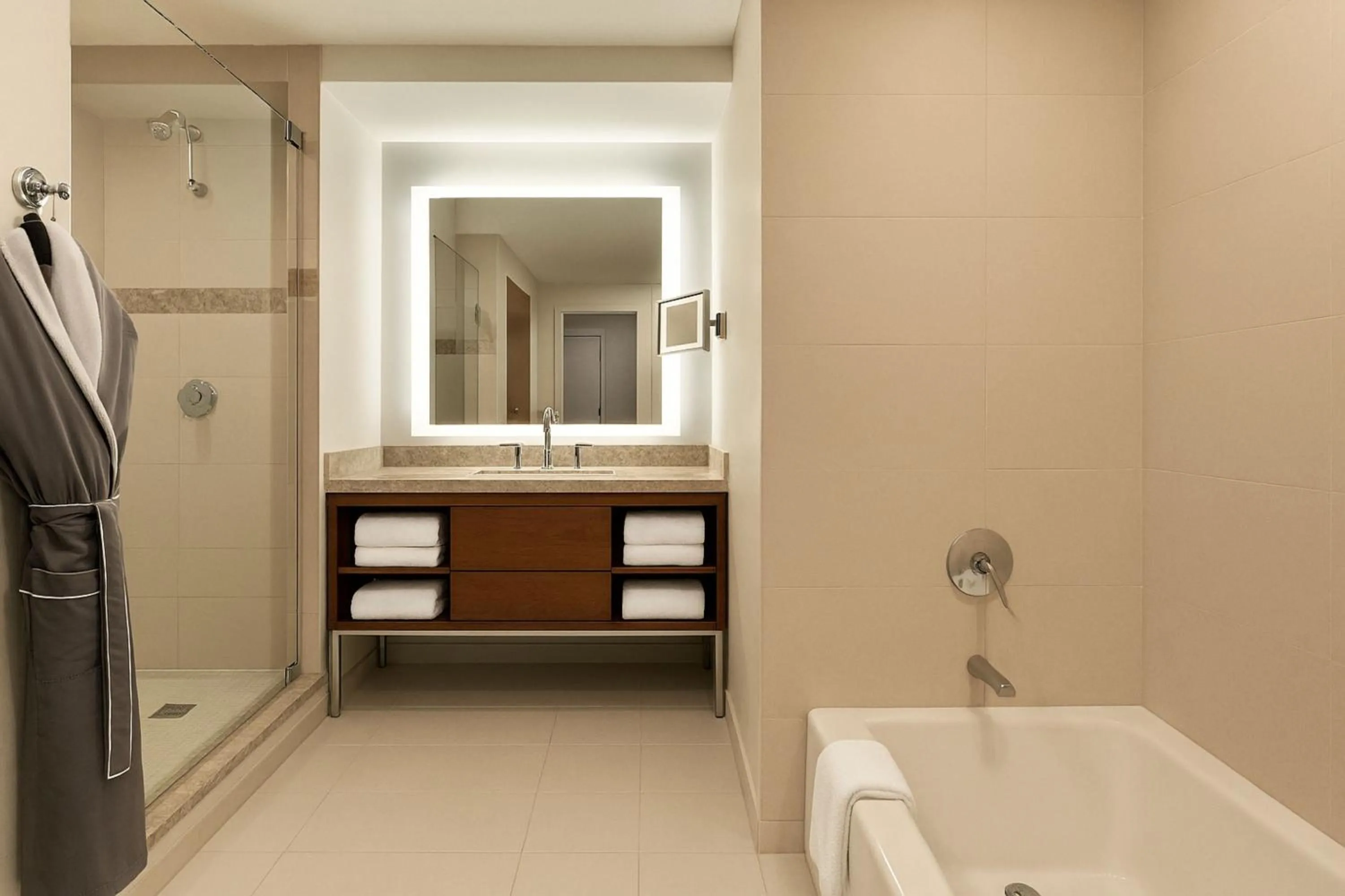 Bathroom in InterContinental Houston by IHG