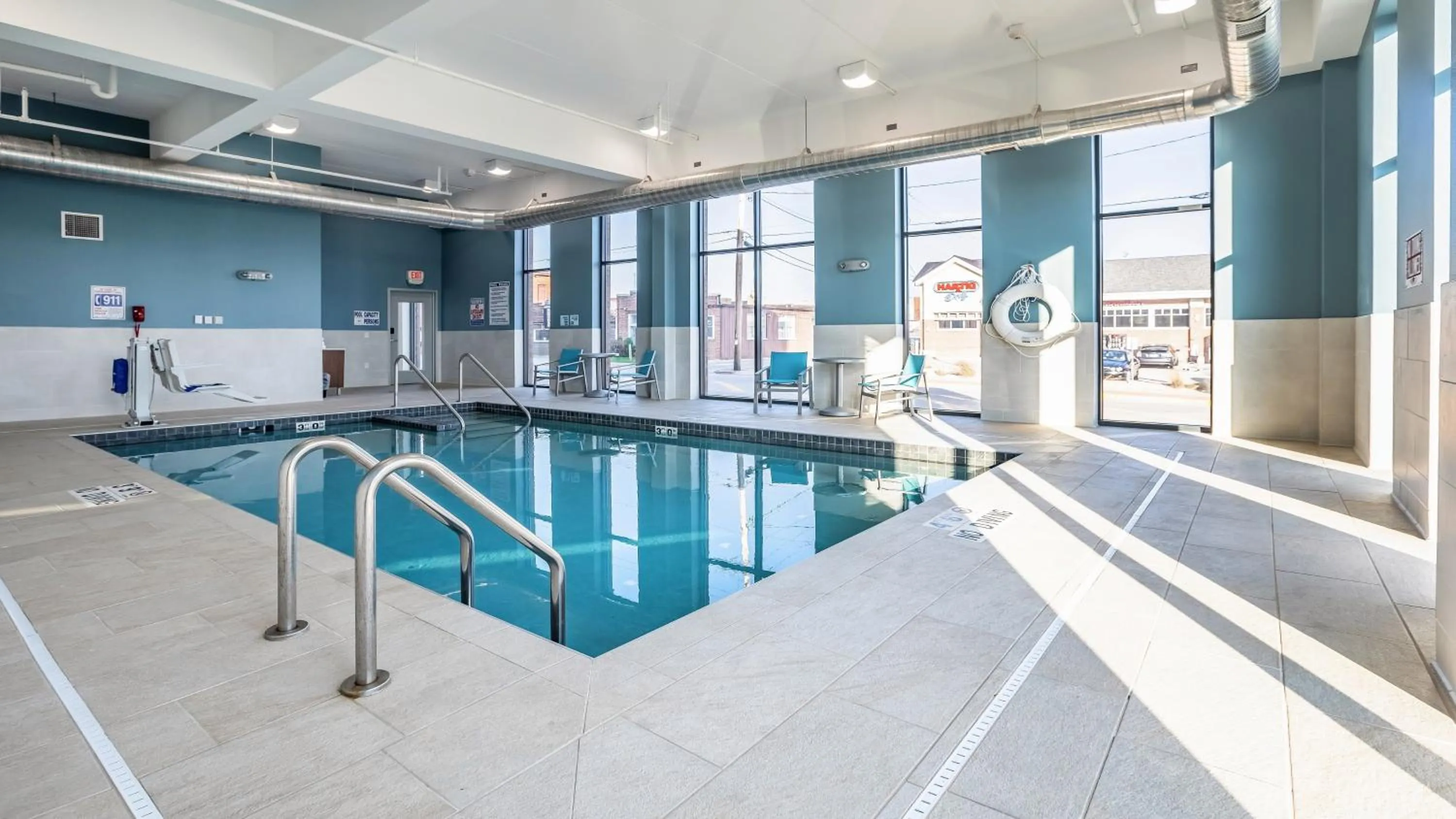 Swimming pool in Holiday Inn Express & Suites Platteville by IHG