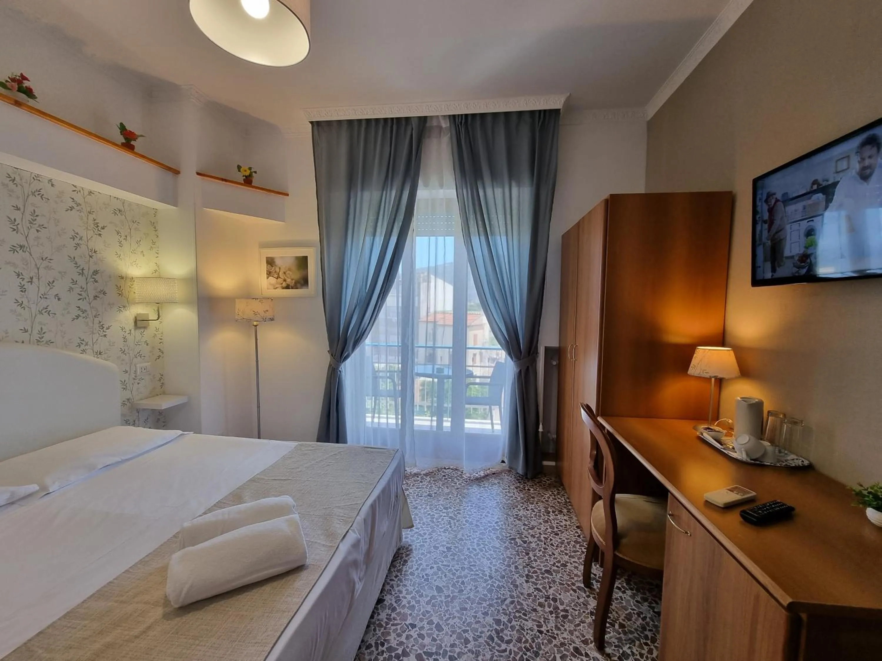 Bed in Villa Susy Relais