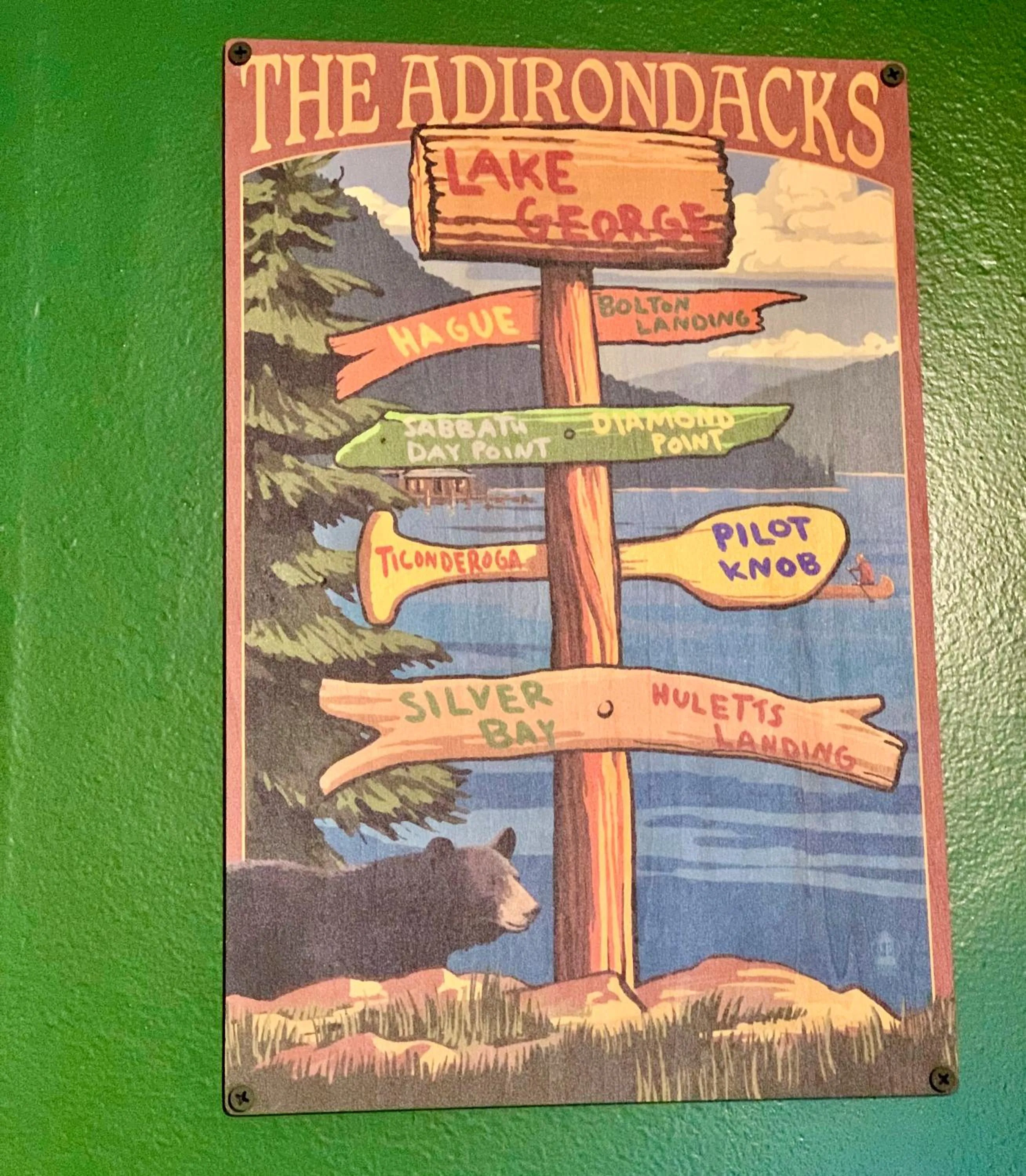 Decorative detail in Motel Montreal