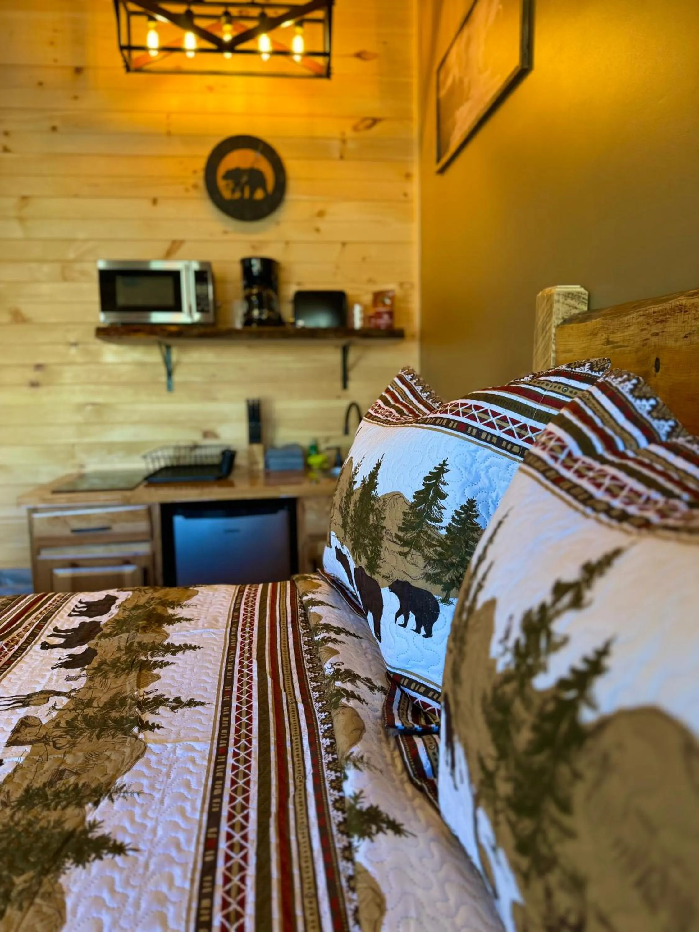 Bed in Motel Montreal