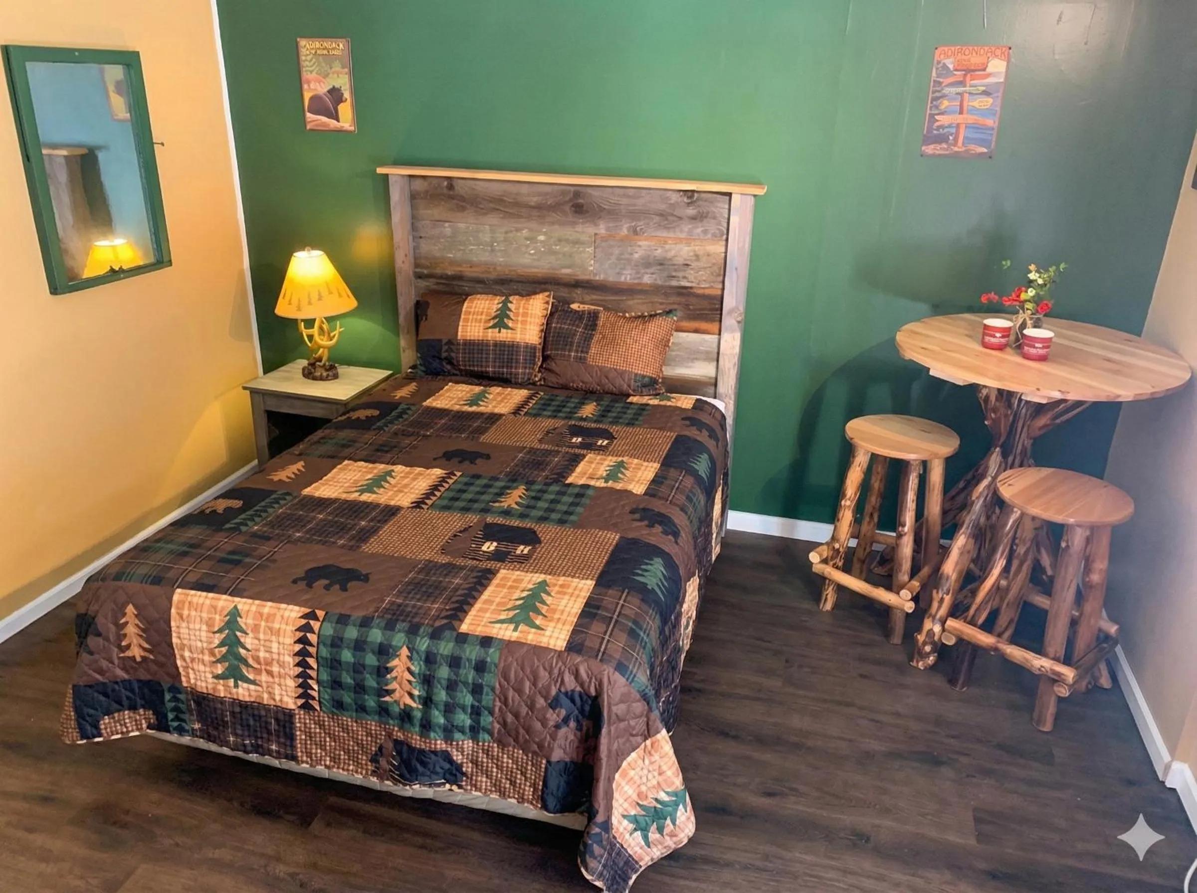 Bed in Motel Montreal