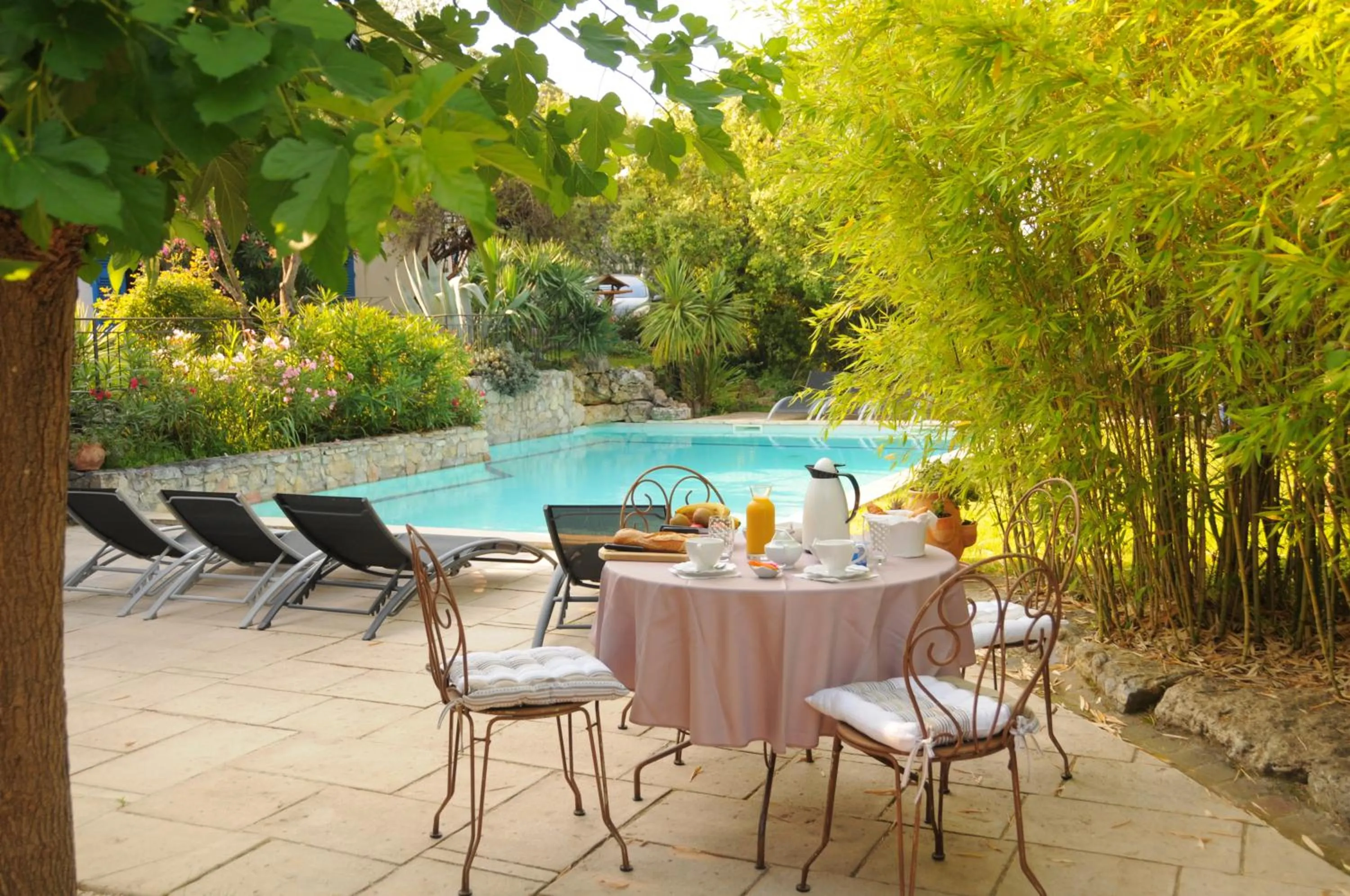 Continental breakfast in Villa Oïa