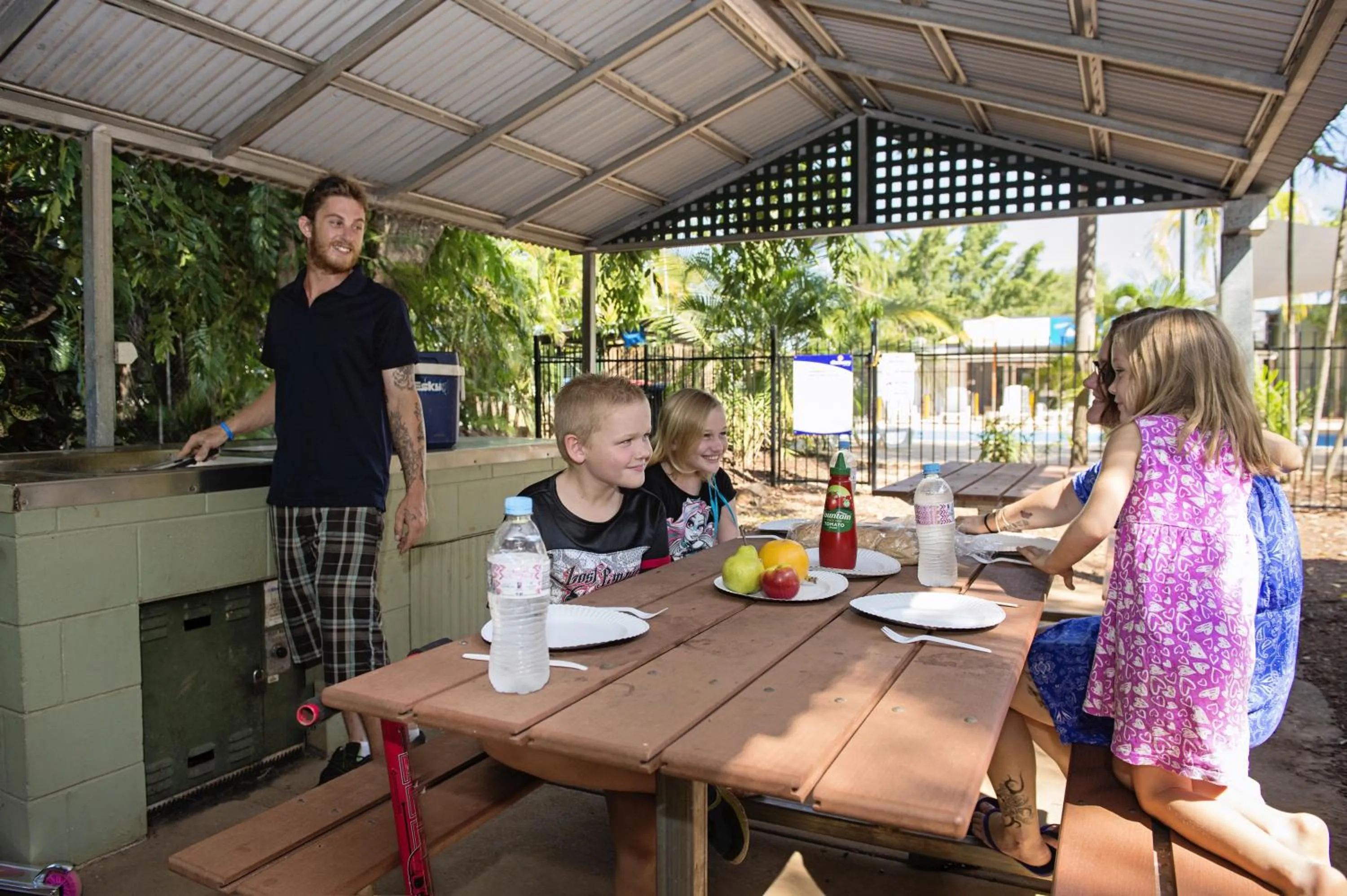 BBQ facilities in Discovery Parks - Darwin