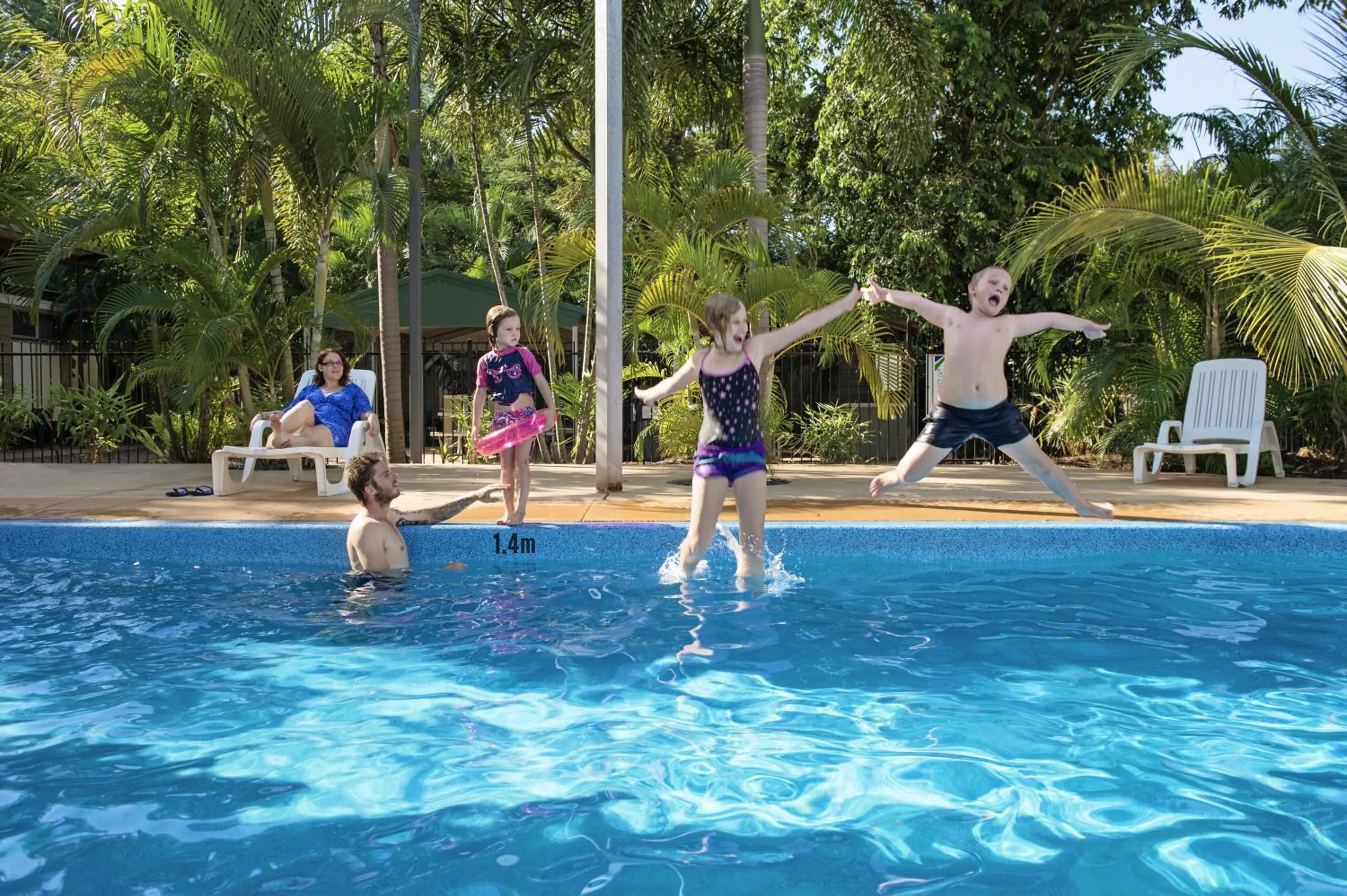 Swimming pool in Discovery Parks - Darwin