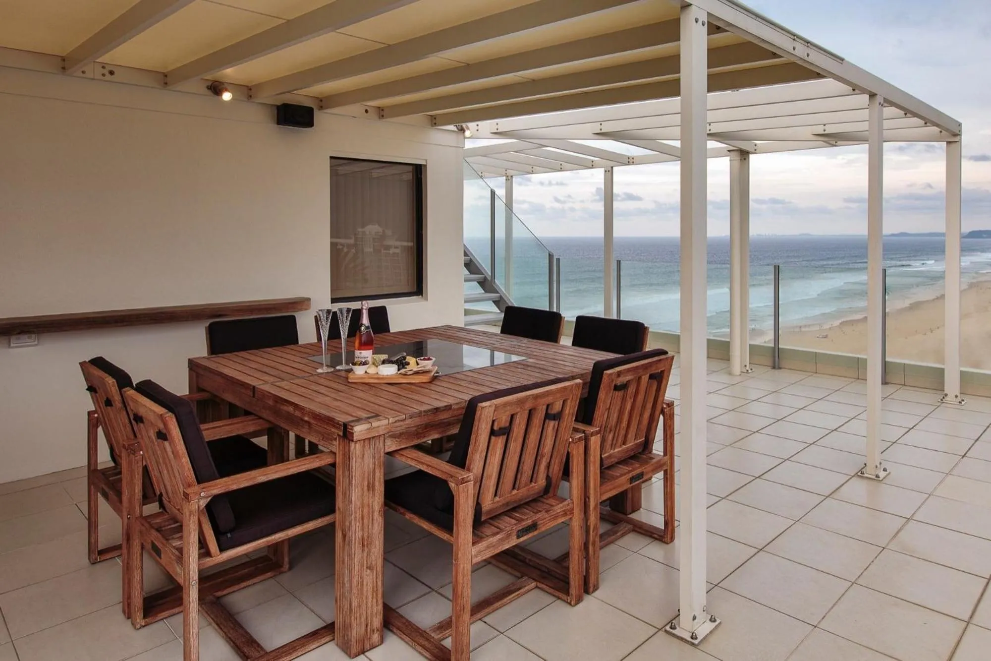 Balcony/Terrace in Dorchester On The Beach