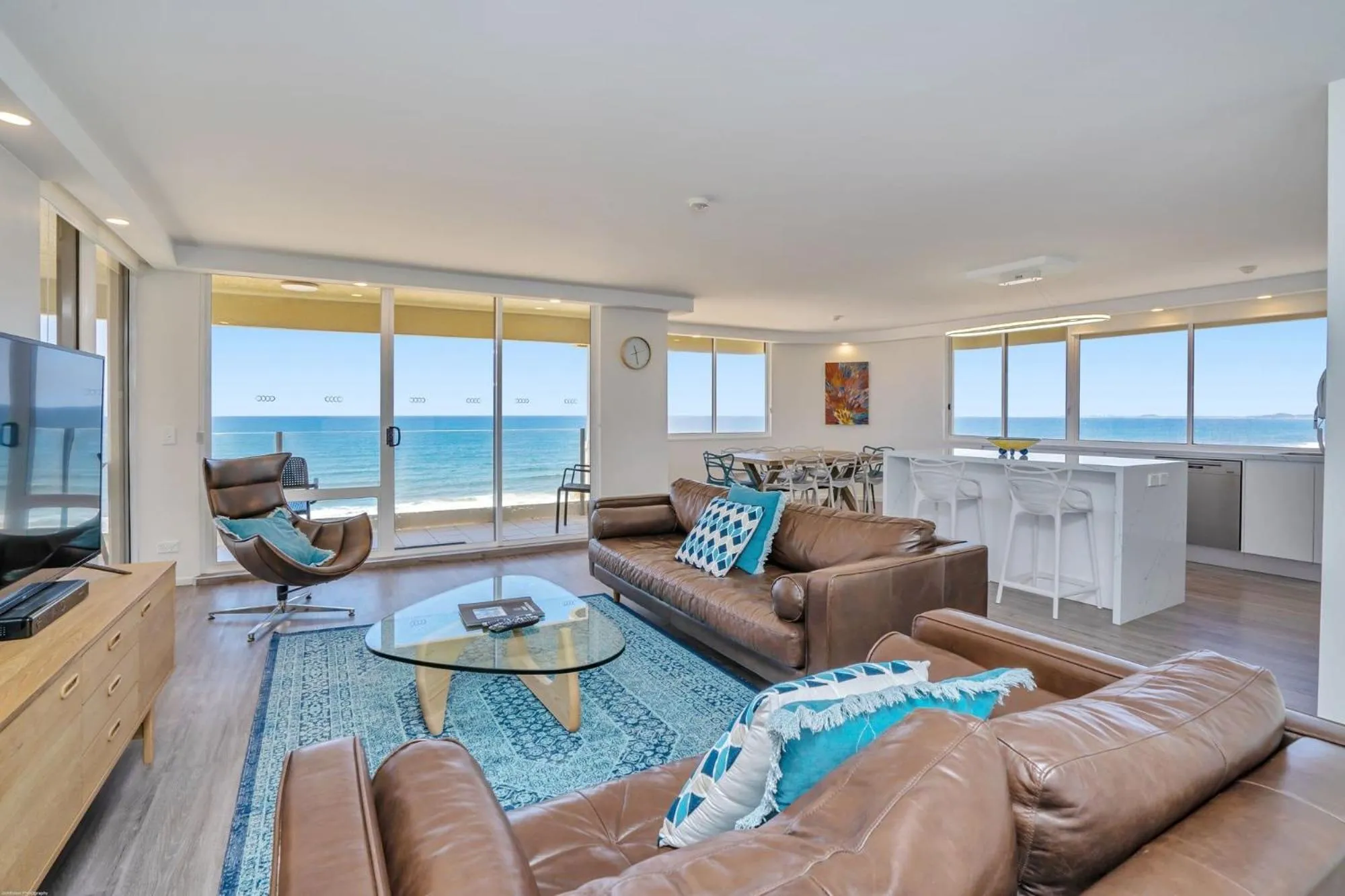 Living room in Dorchester On The Beach