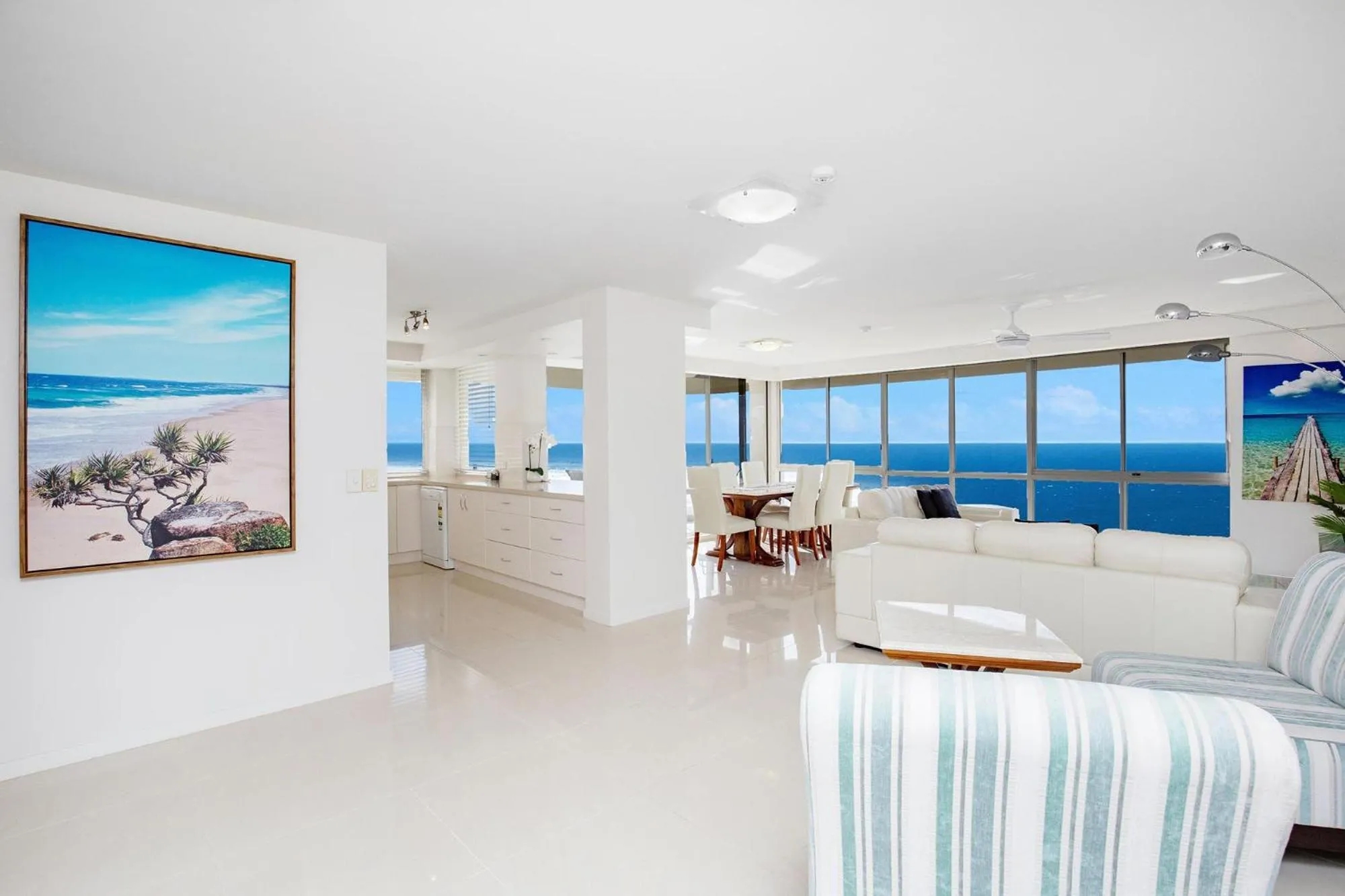 Living room in Dorchester On The Beach