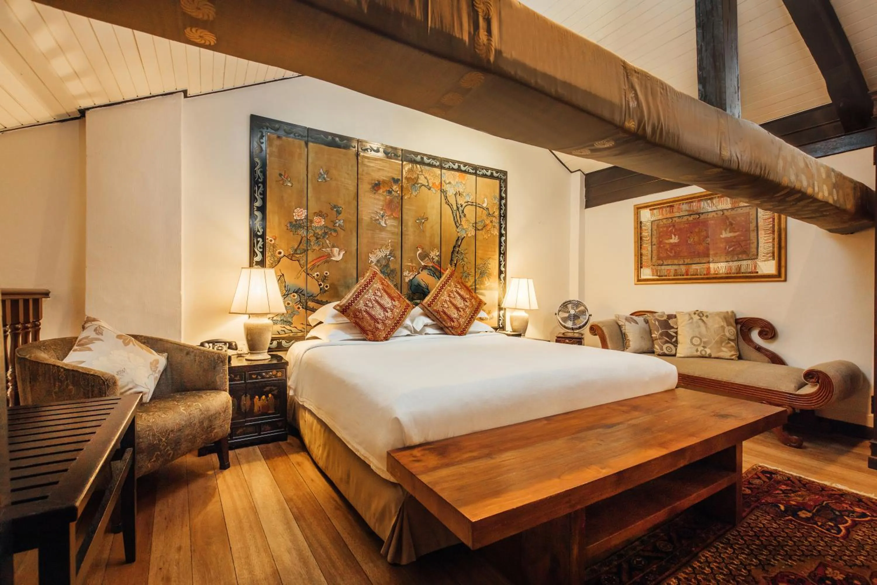 Bedroom, Bed in Campbell House