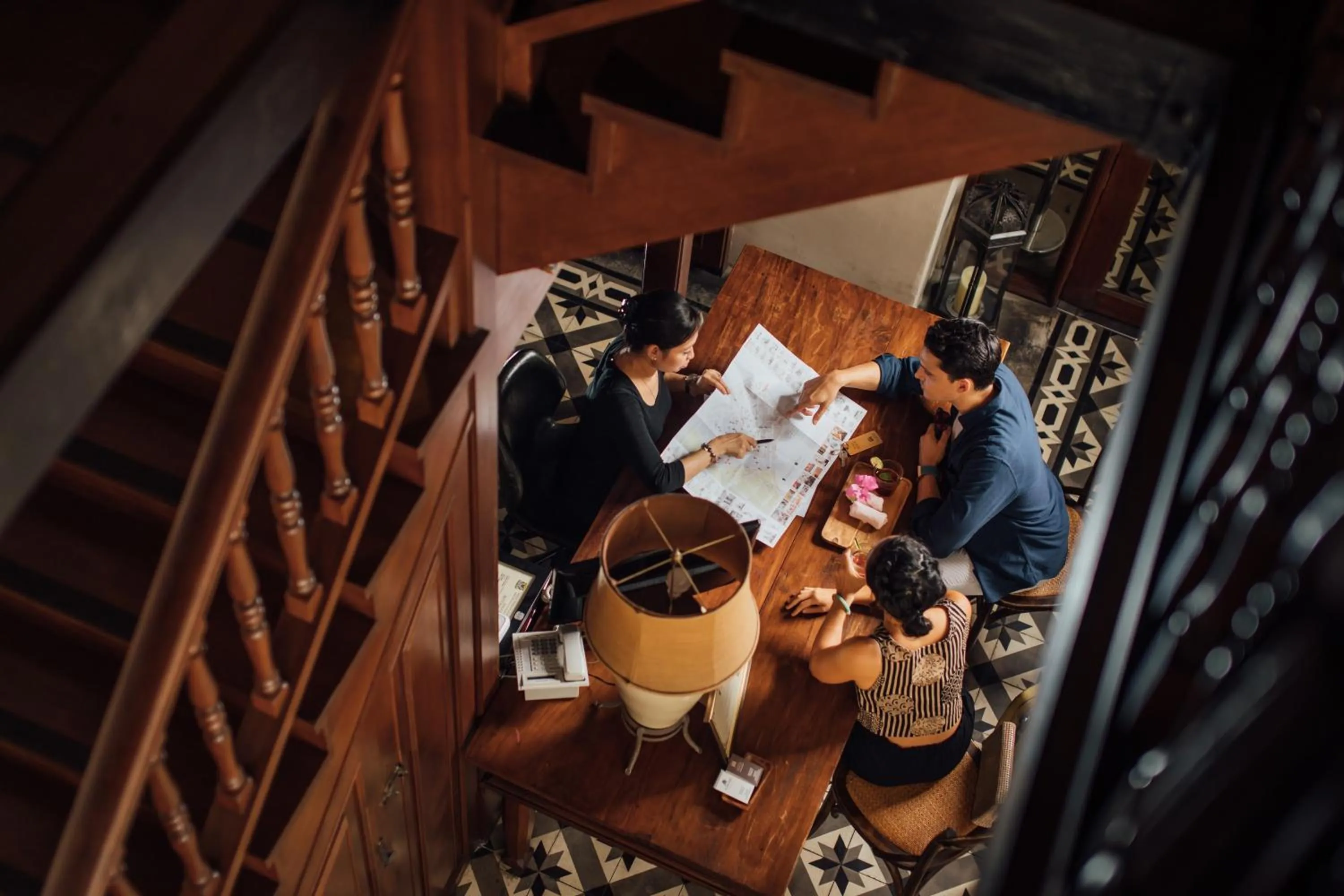 Lobby or reception in Campbell House