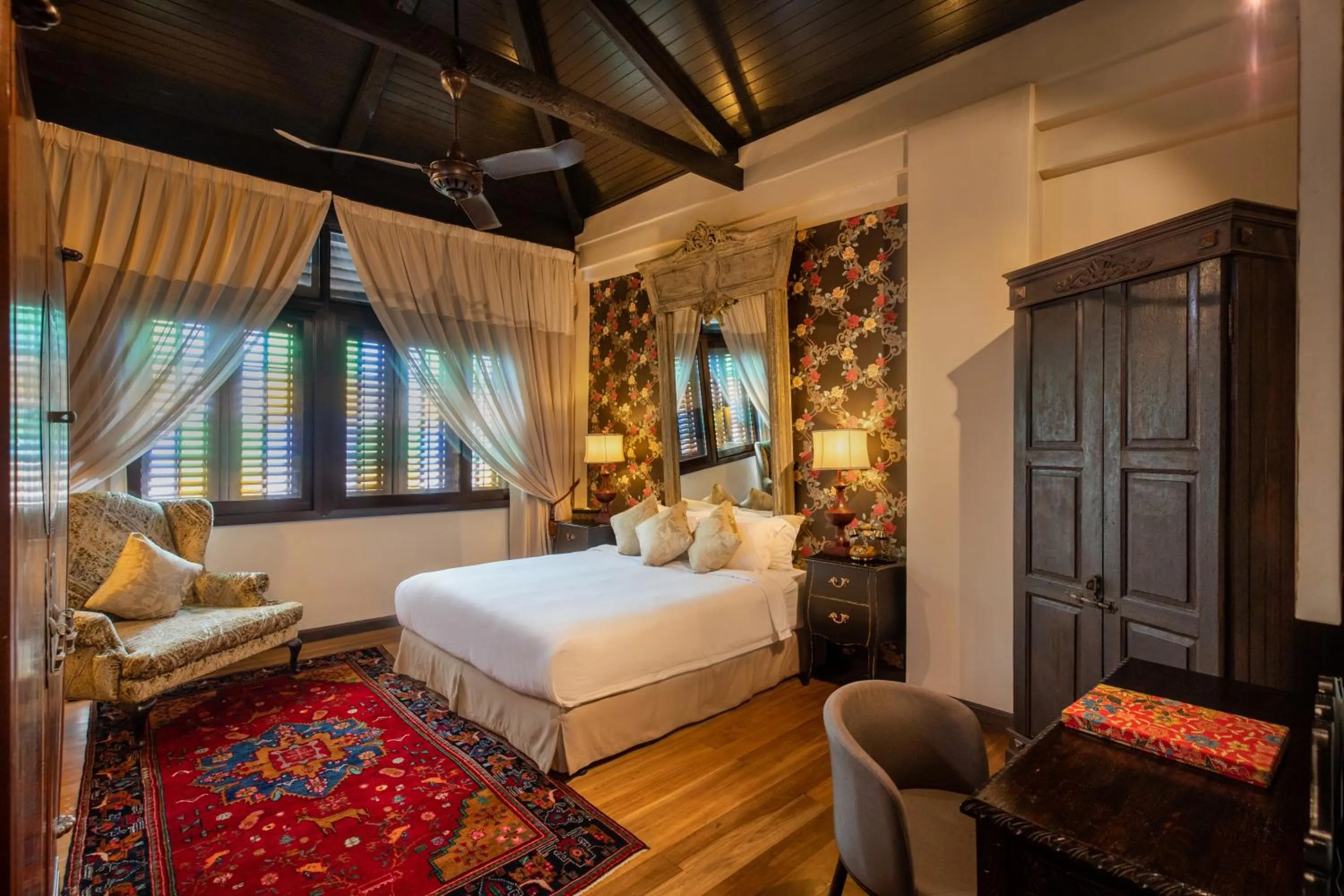 Bedroom, Bed in Campbell House