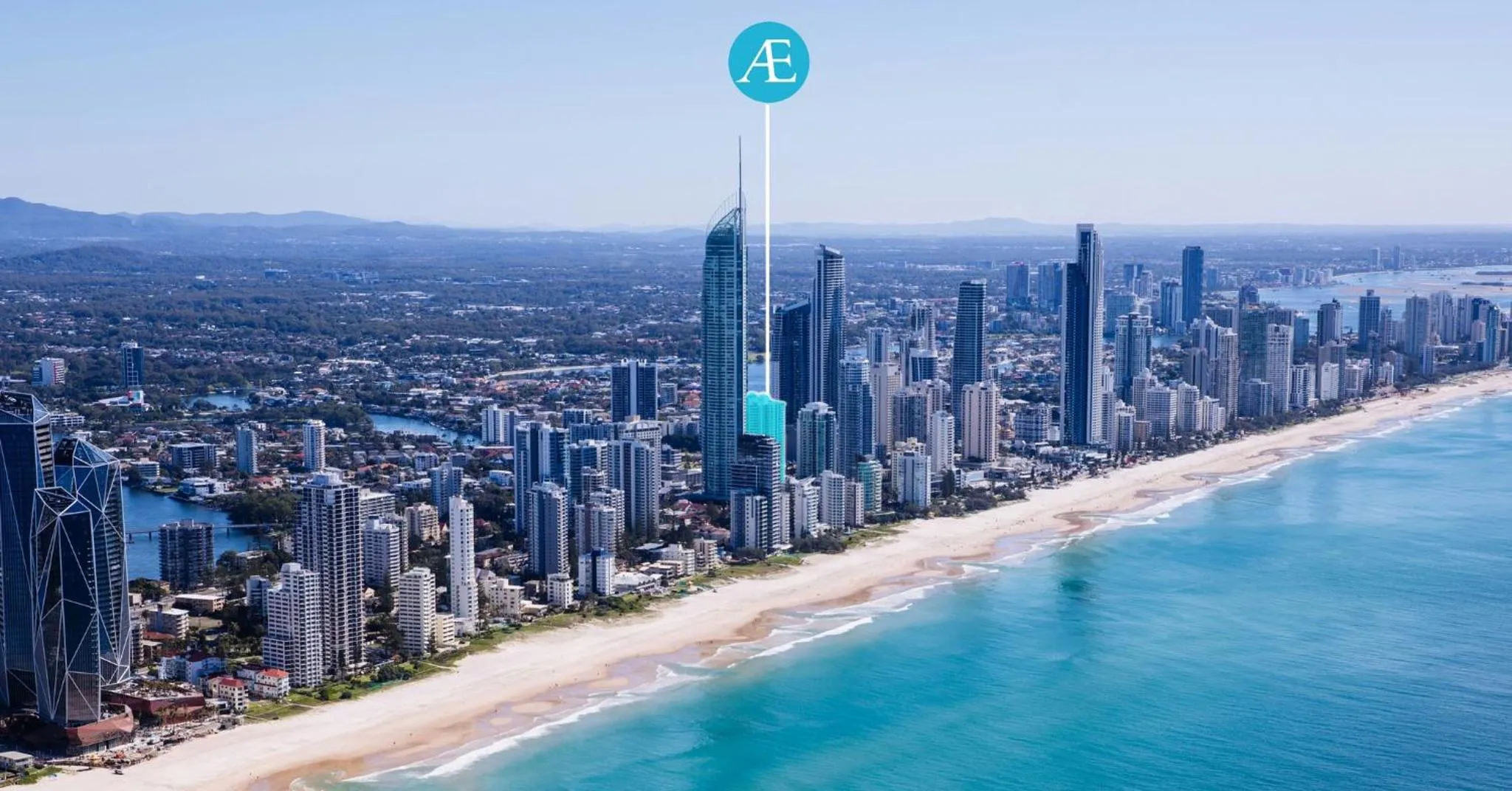 Property building in Aegean Apartments Surfers Paradise