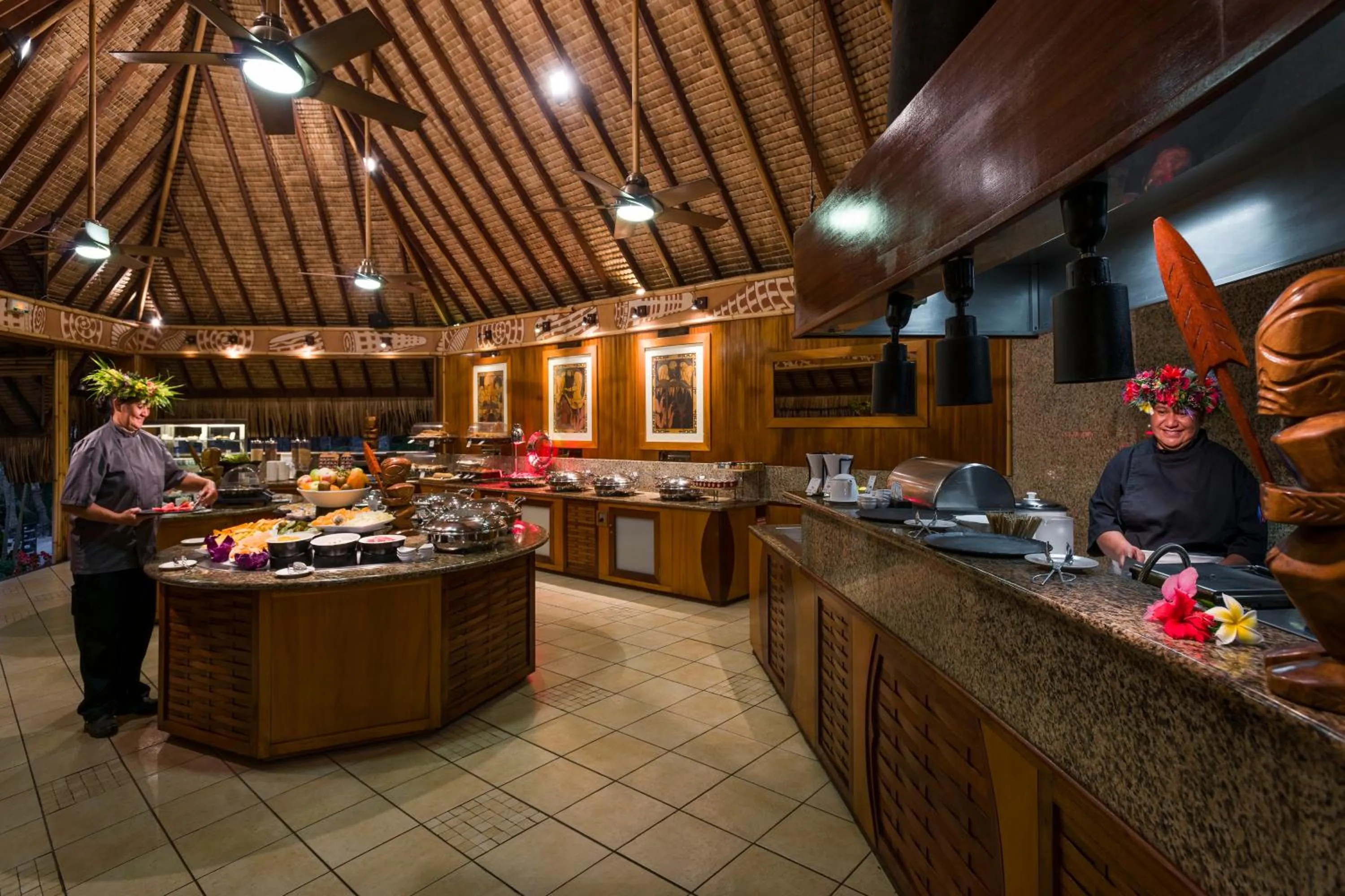 Restaurant/places to eat in InterContinental Bora Bora Le Moana Resort by IHG