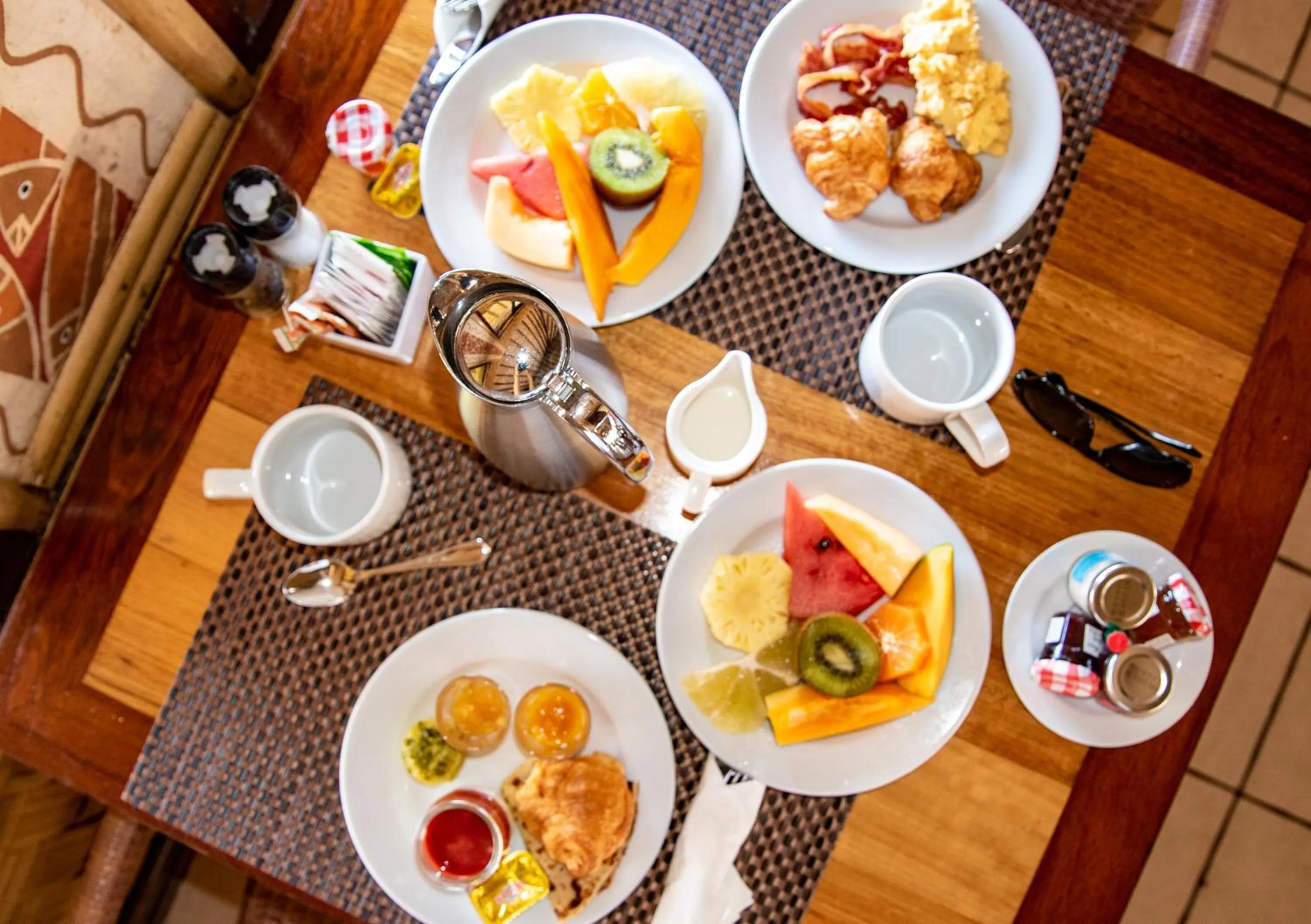 Breakfast in InterContinental Bora Bora Le Moana Resort by IHG
