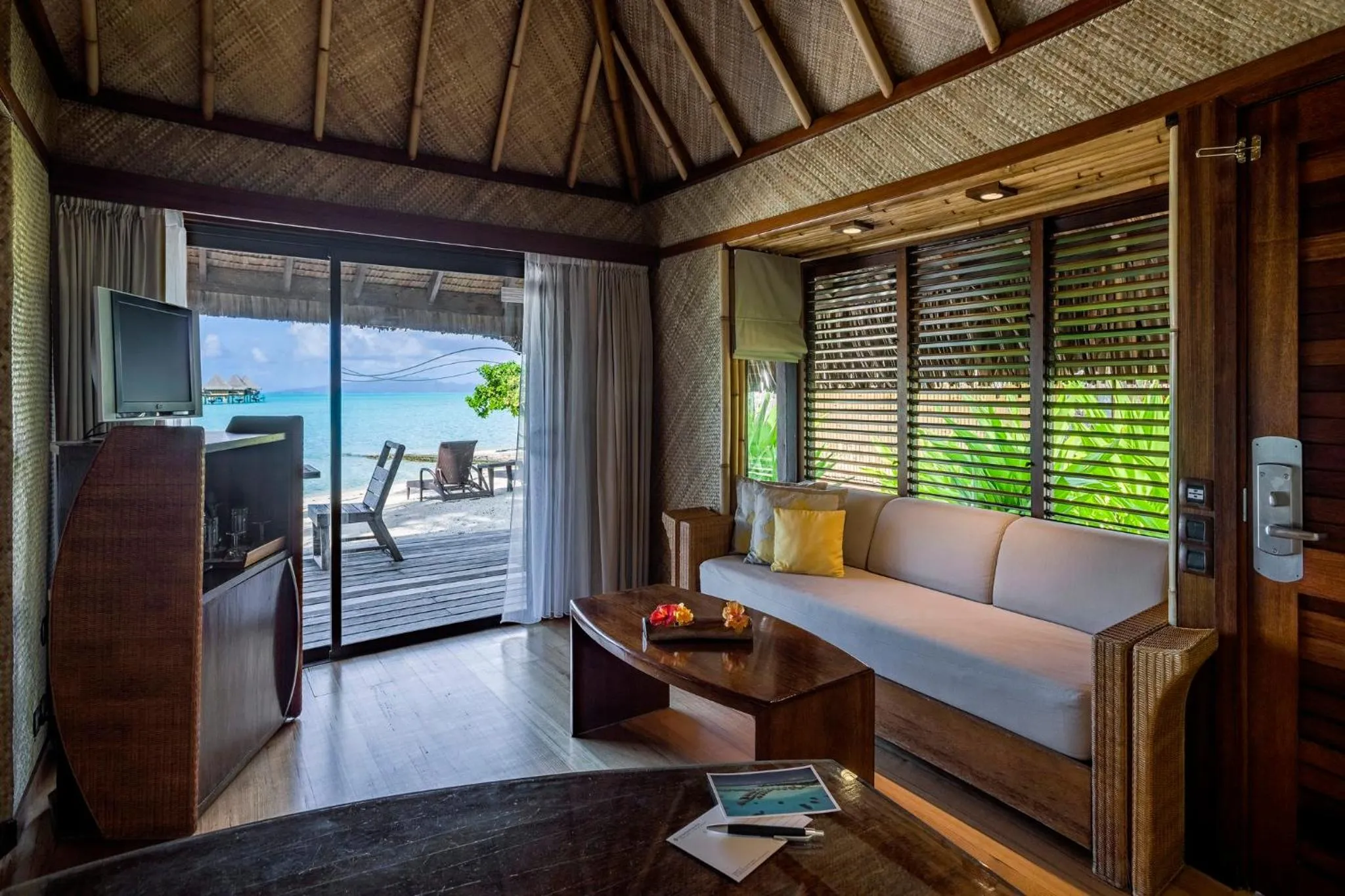 Bedroom in InterContinental Bora Bora Le Moana Resort by IHG