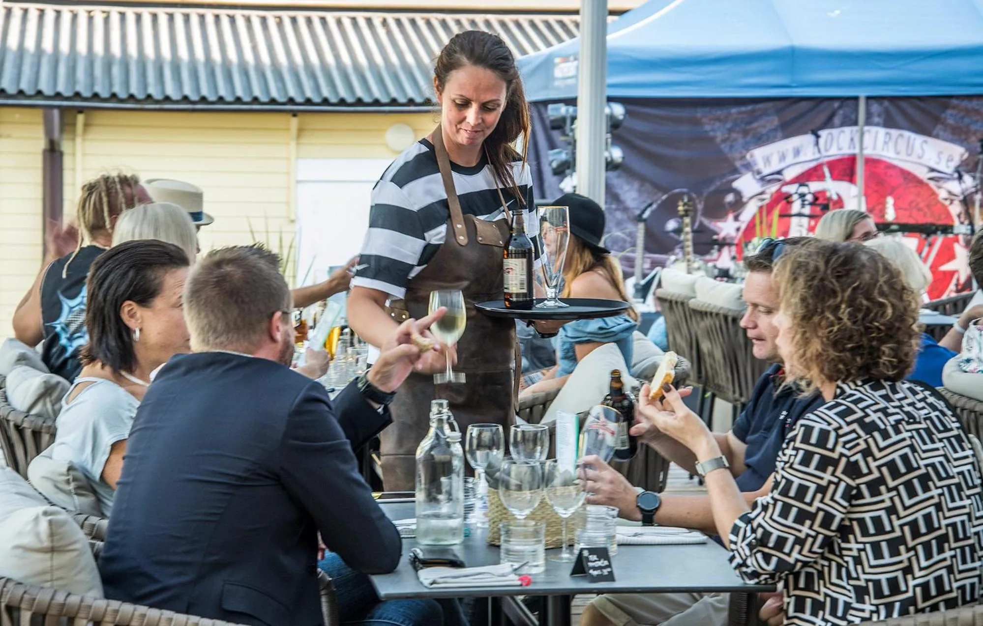 Restaurant/places to eat in Waterside Mariestad