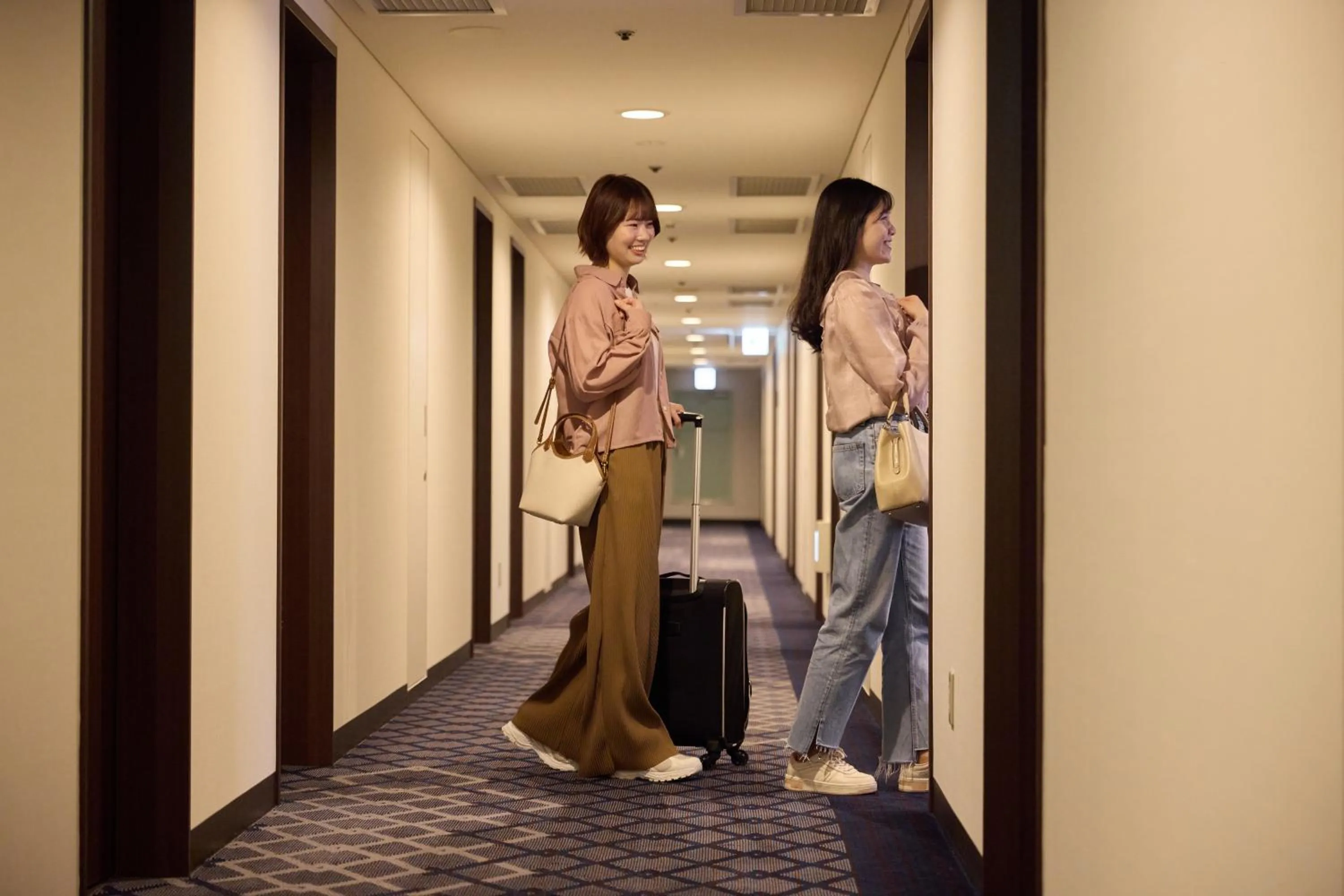 People in Kobe Sannomiya Tokyu REI Hotel