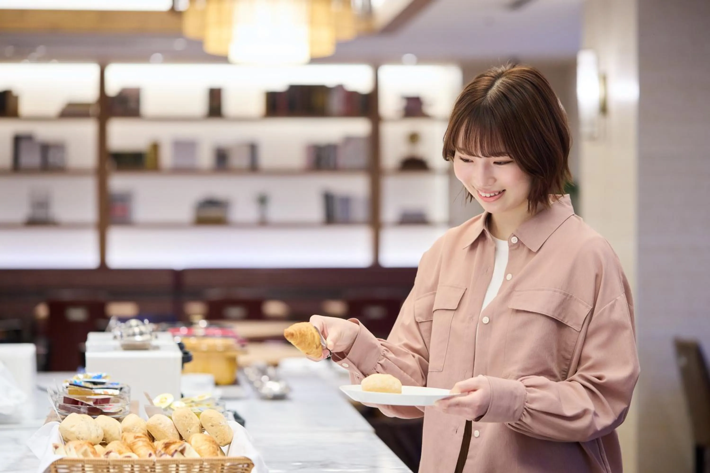 People in Kobe Sannomiya Tokyu REI Hotel