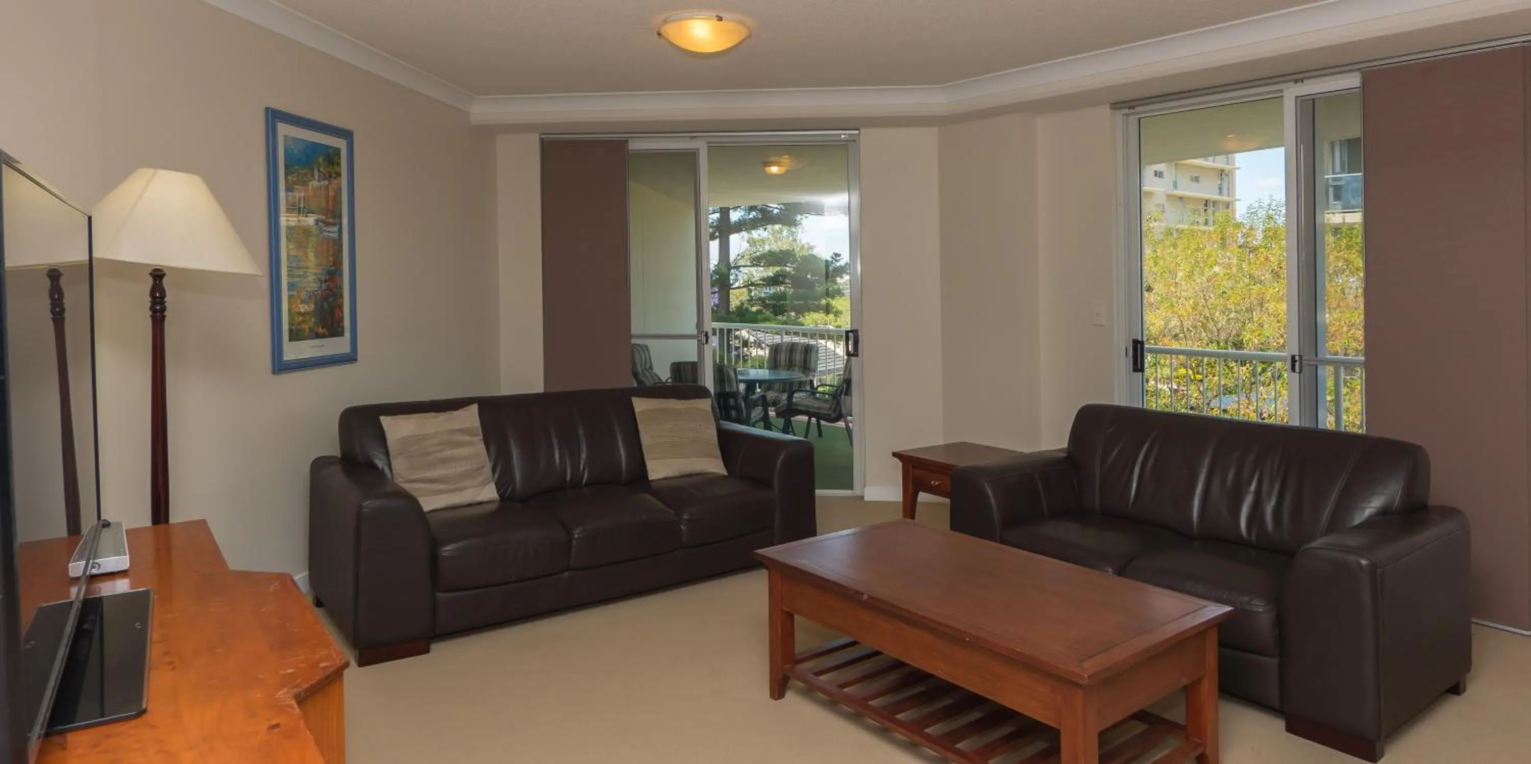 Living room in Founda Gardens Apartments