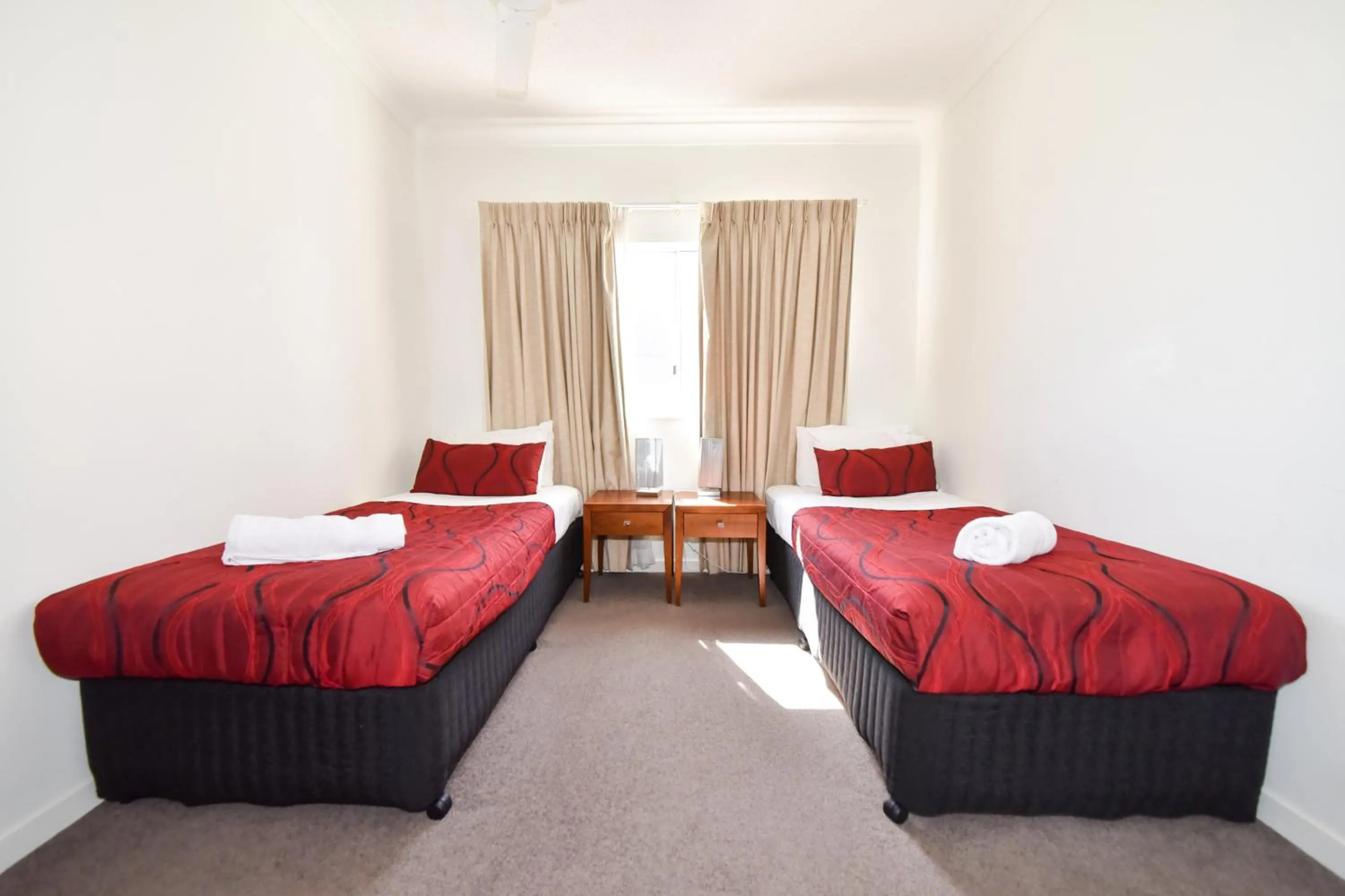 Bedroom, Bed in Founda Gardens Apartments