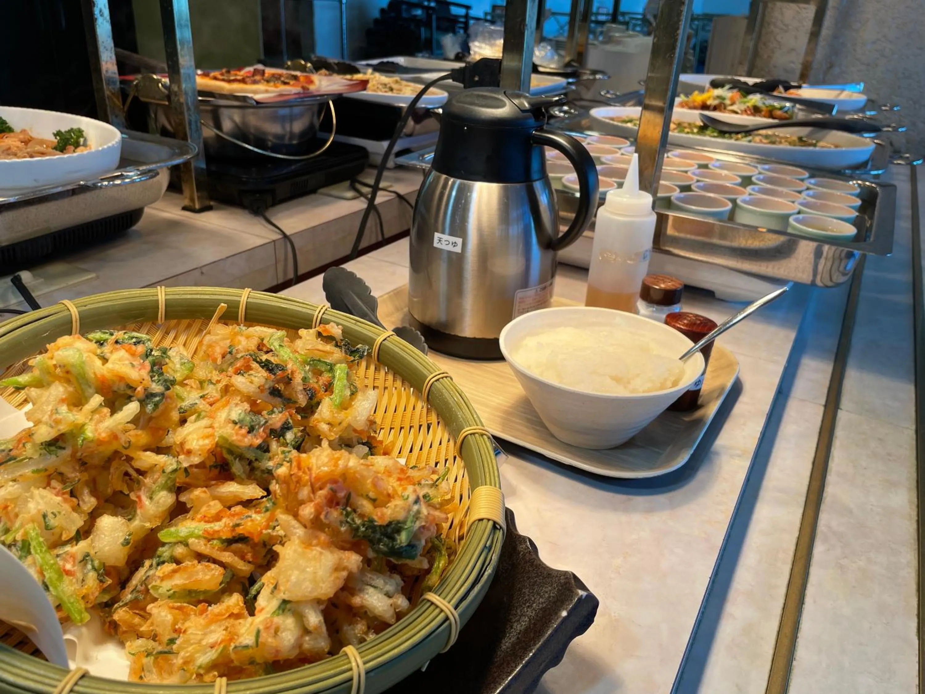 Dinner in Hotel Green Plaza Hamanako