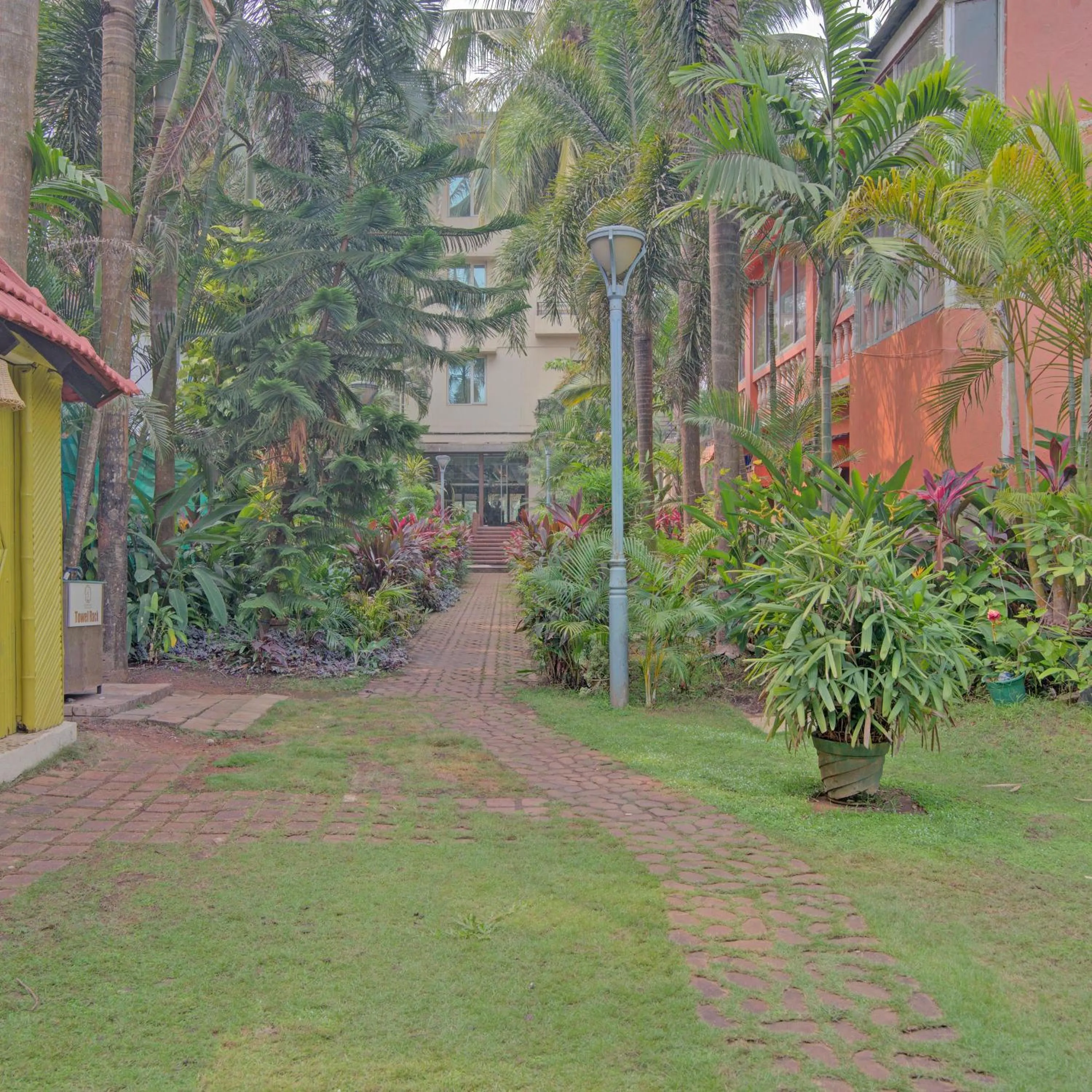 Garden view in Godwin Candolim,Goa