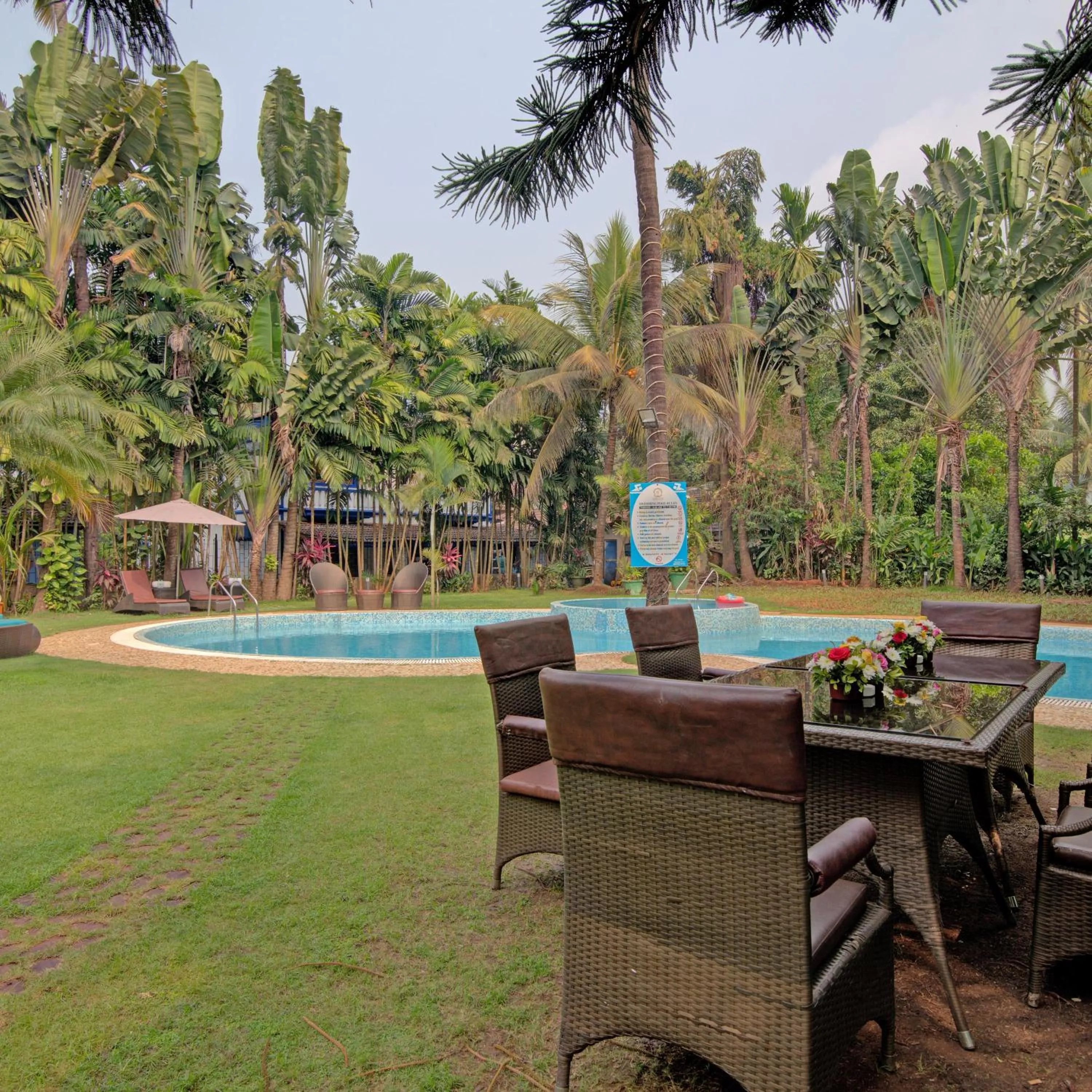Garden in Godwin Candolim,Goa
