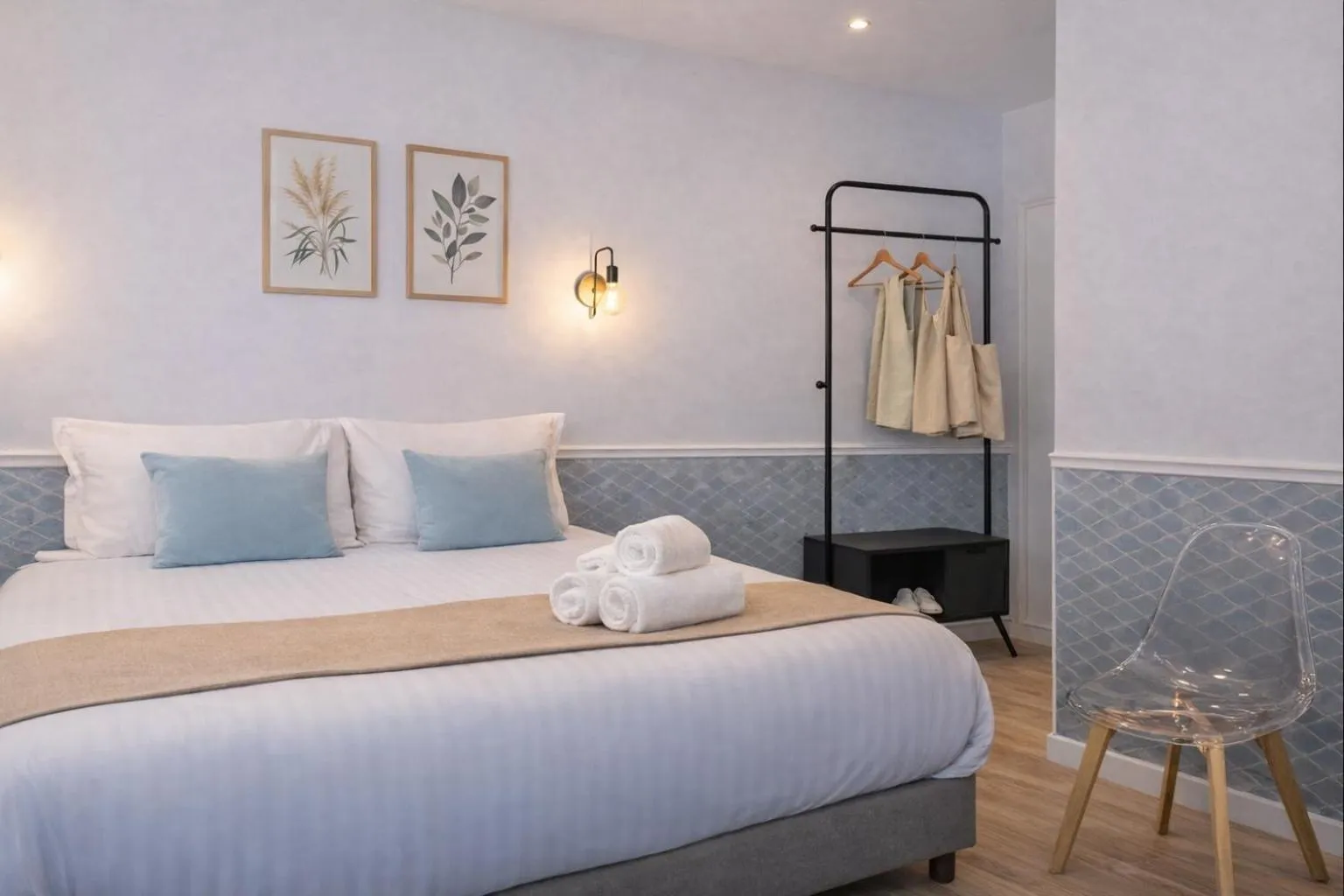 Bedroom, Bed in Hôtel Tilde