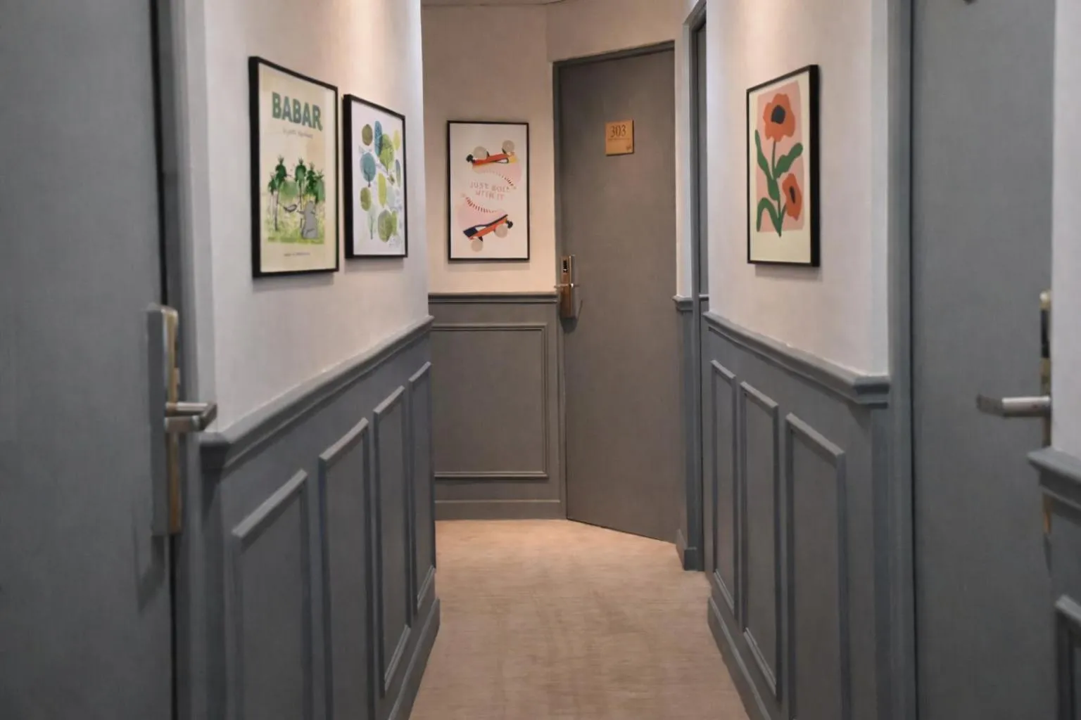 Bedroom in Hôtel Tilde