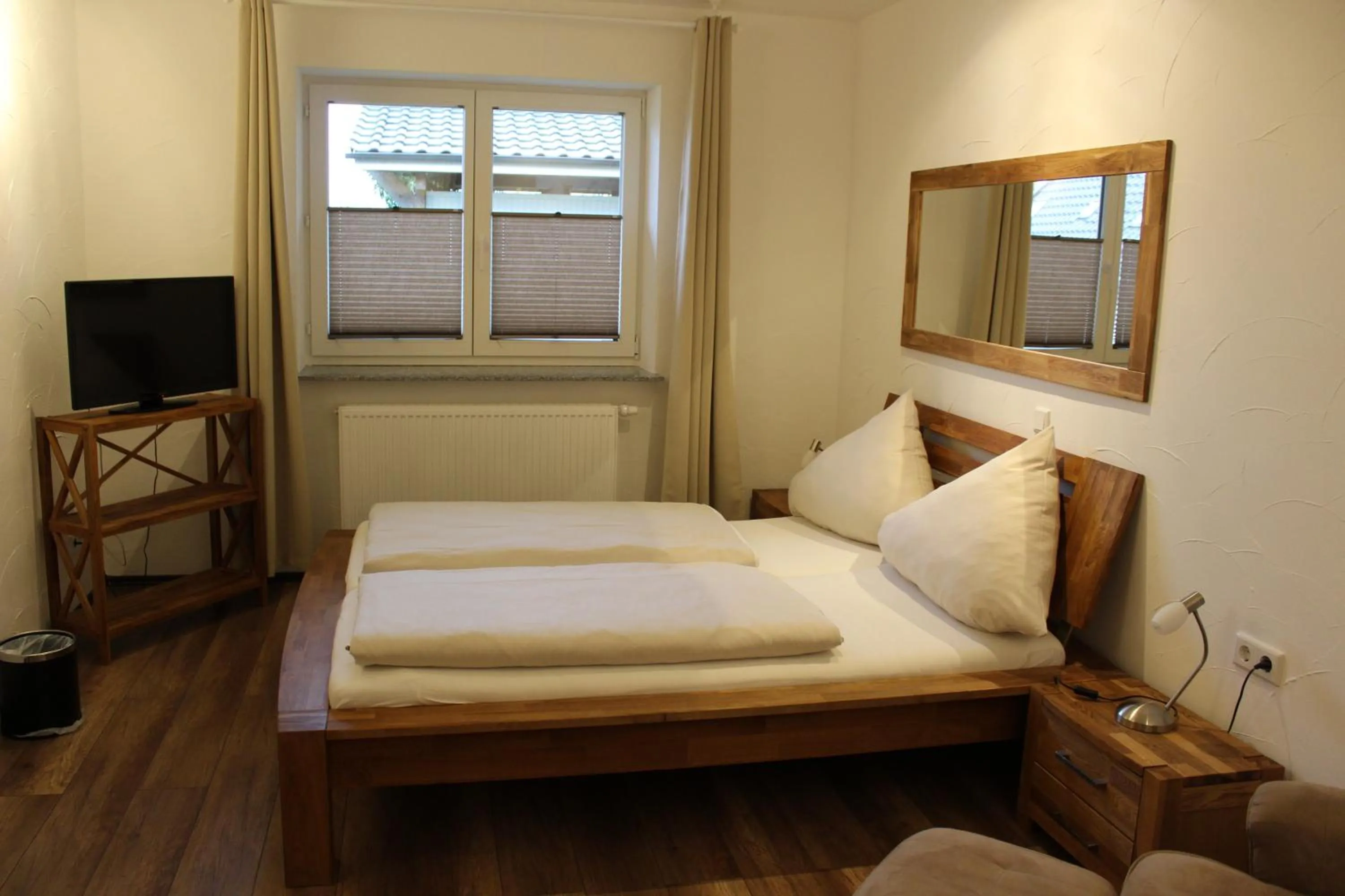 Bed in Hotel Ovelgönner Hof