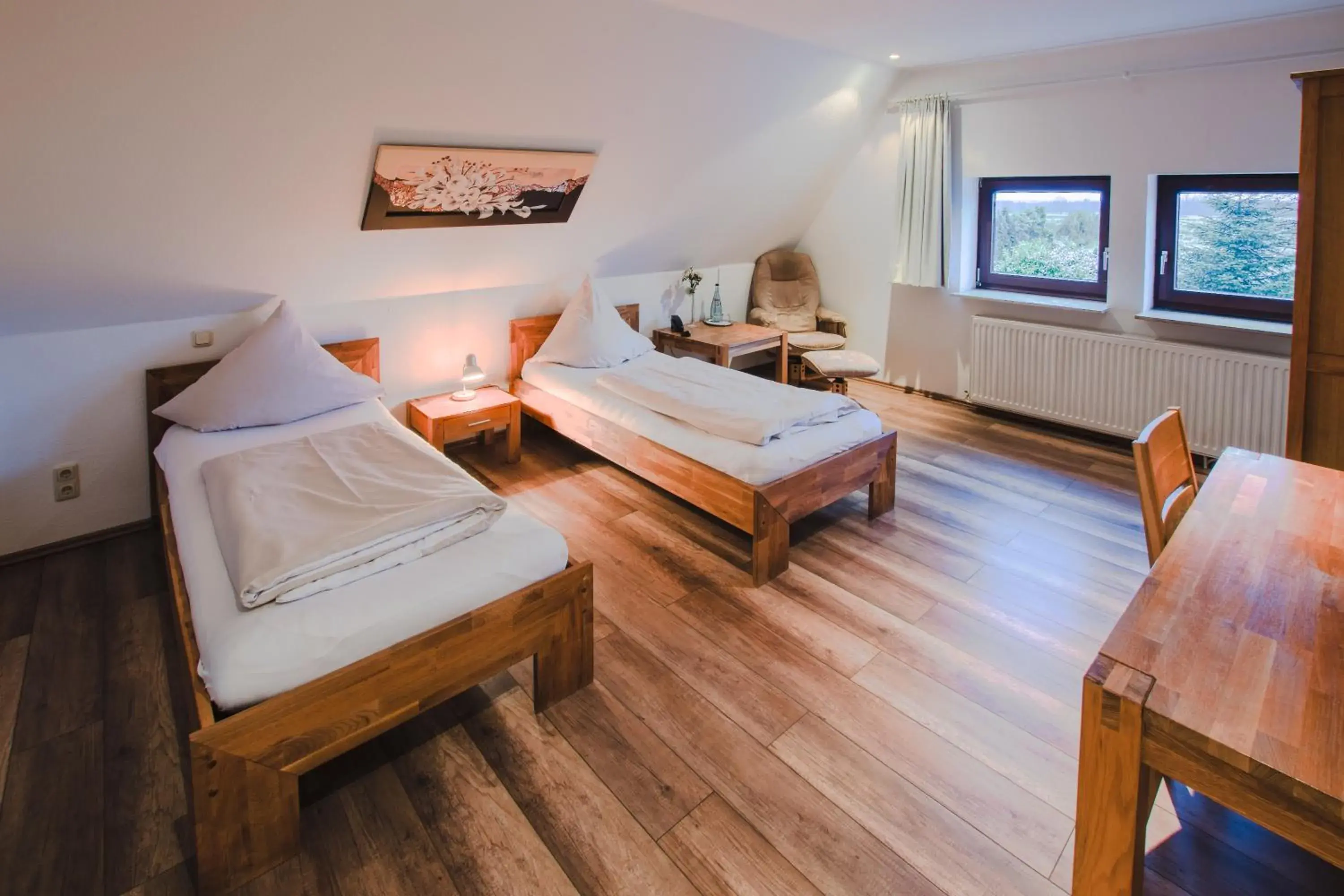 Twin Room in Hotel Ovelgönner Hof Twin Room in Hotel Ovelgönner Hof