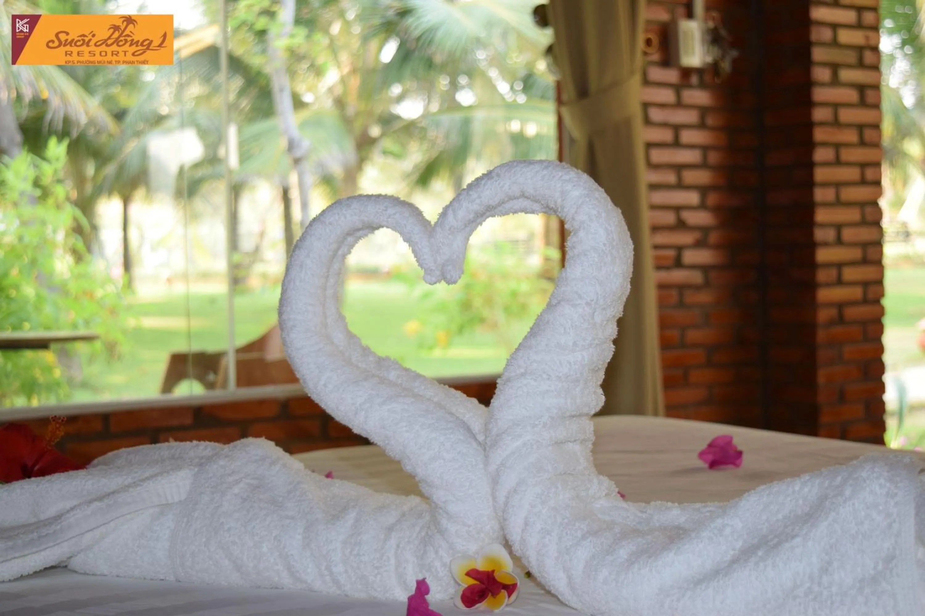 towels in Suoi Hong Resort