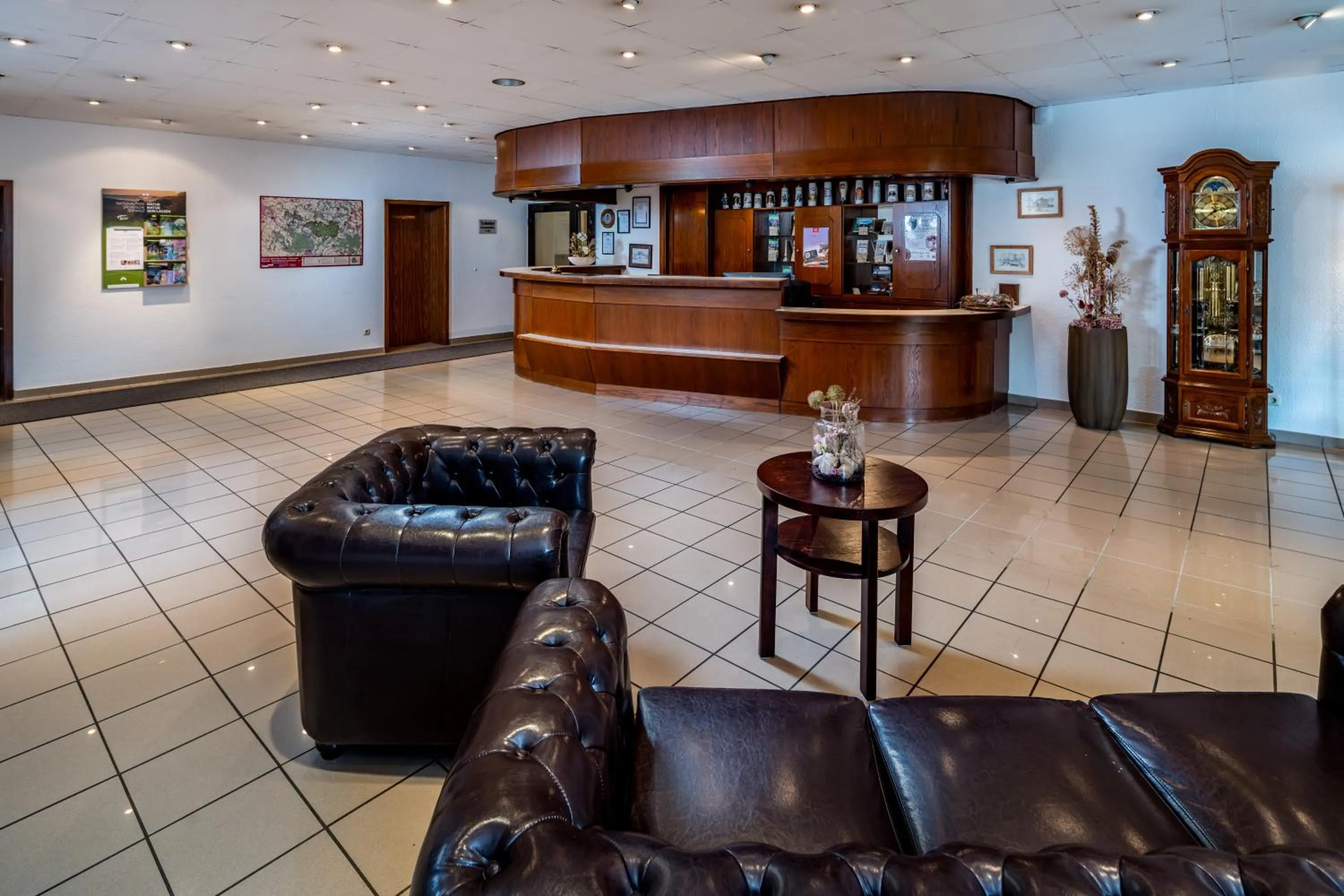 Lobby or reception in Hotel Zur Post