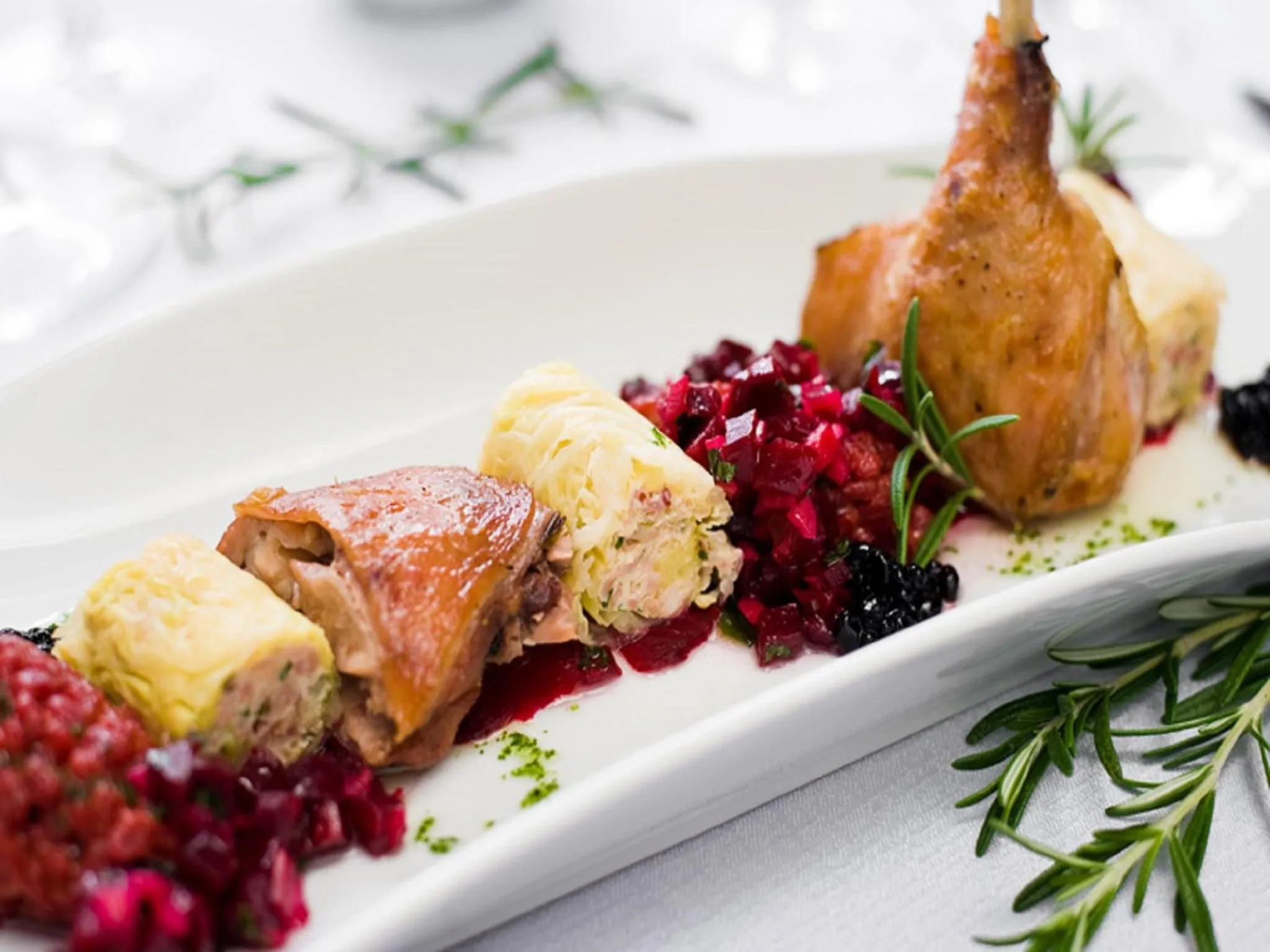 Food close-up in Hotel Constancja