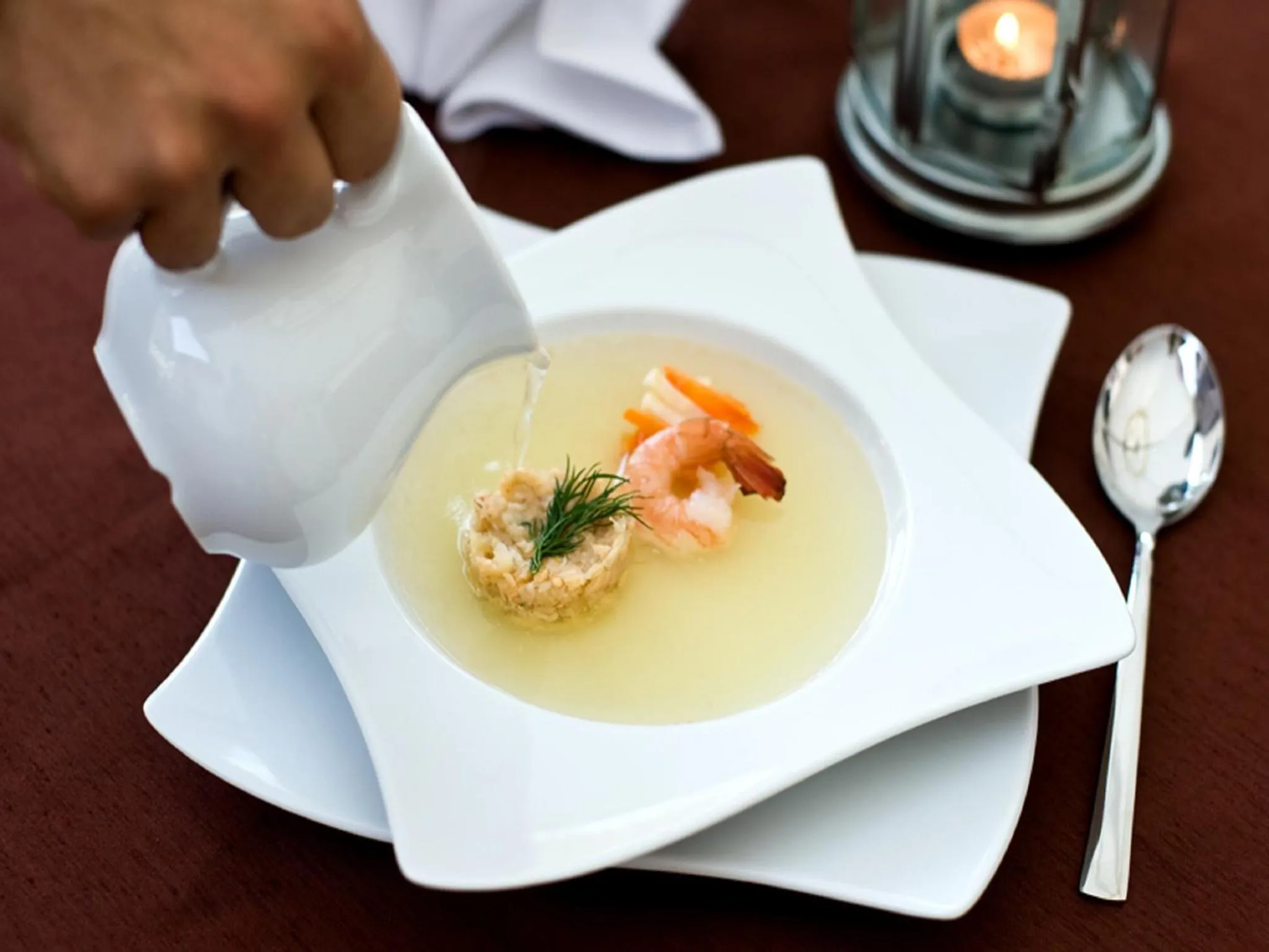 Food close-up in Hotel Constancja