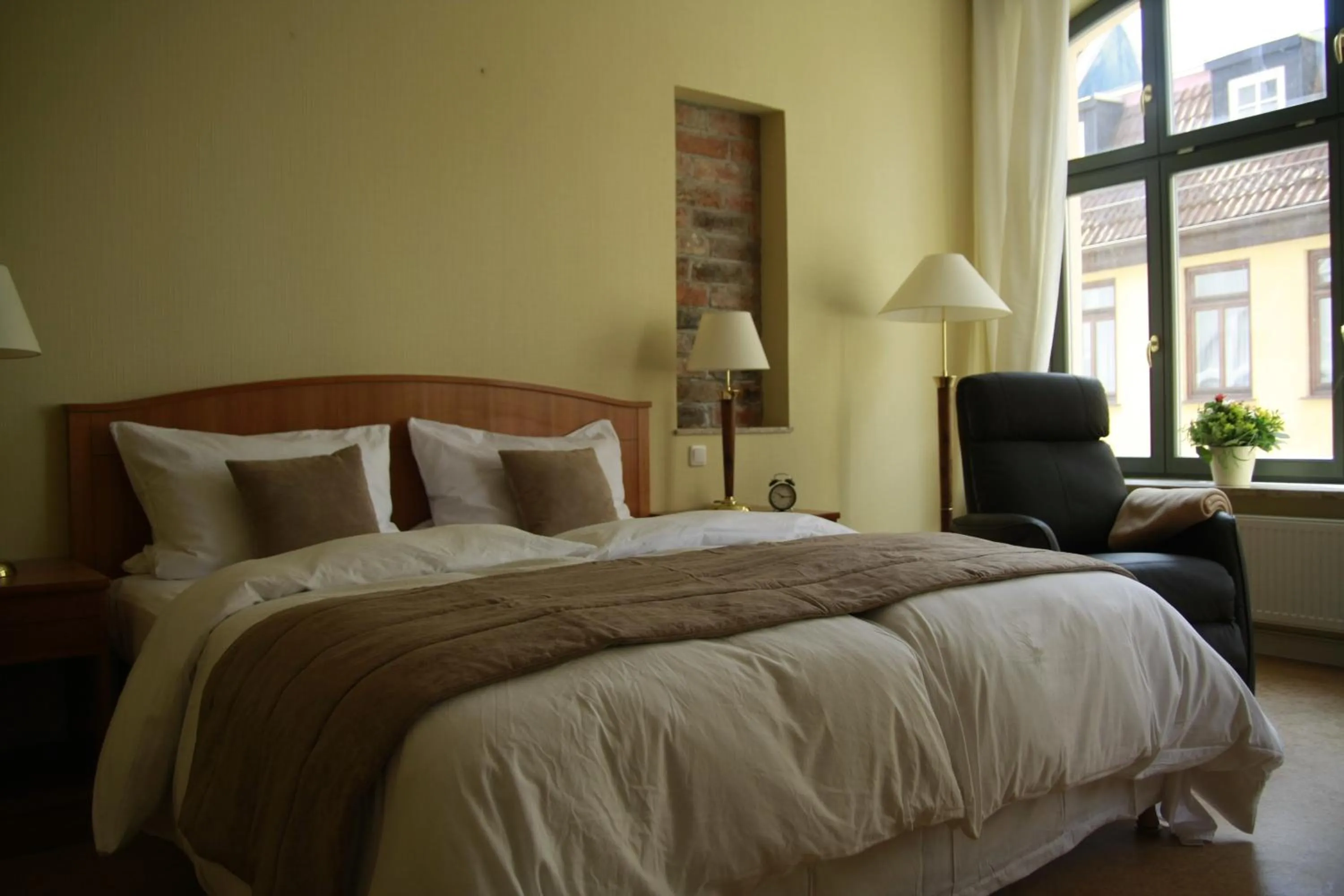 Bed in Fründts Hotel