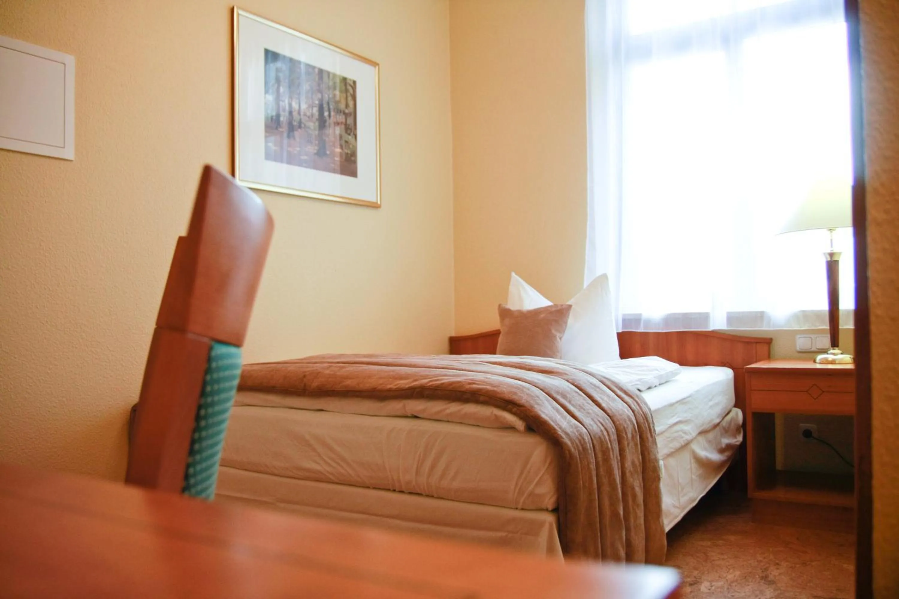 Bed in Fründts Hotel