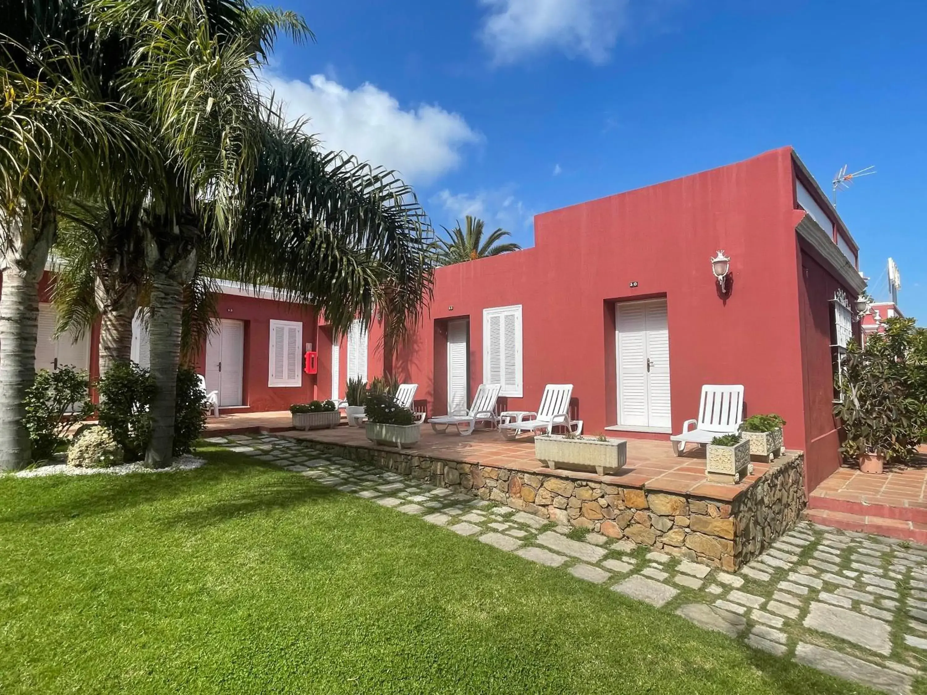 Double or Twin Room with Garden View in Hotel La Peña Double or Twin Room with Garden View in Hotel La Peña