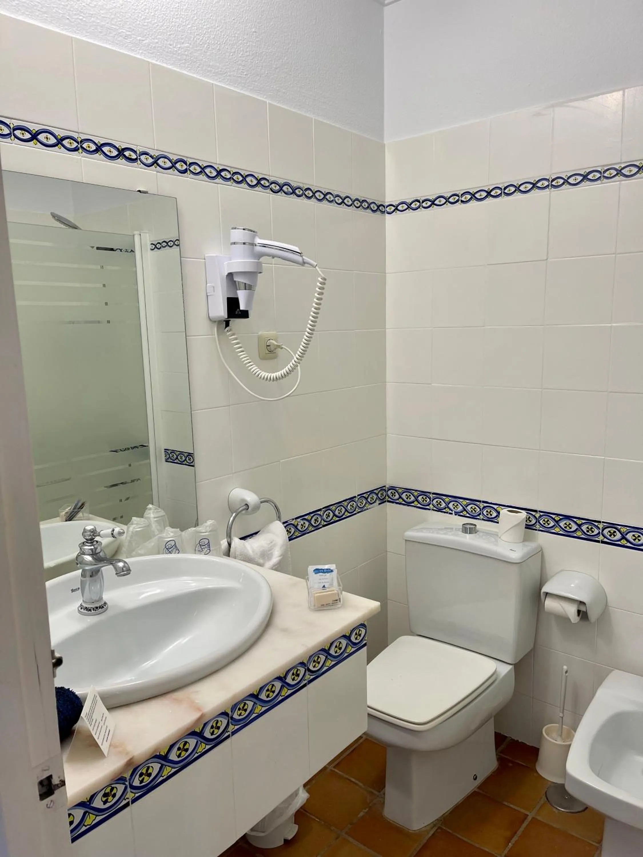 Bathroom in Hotel La Peña