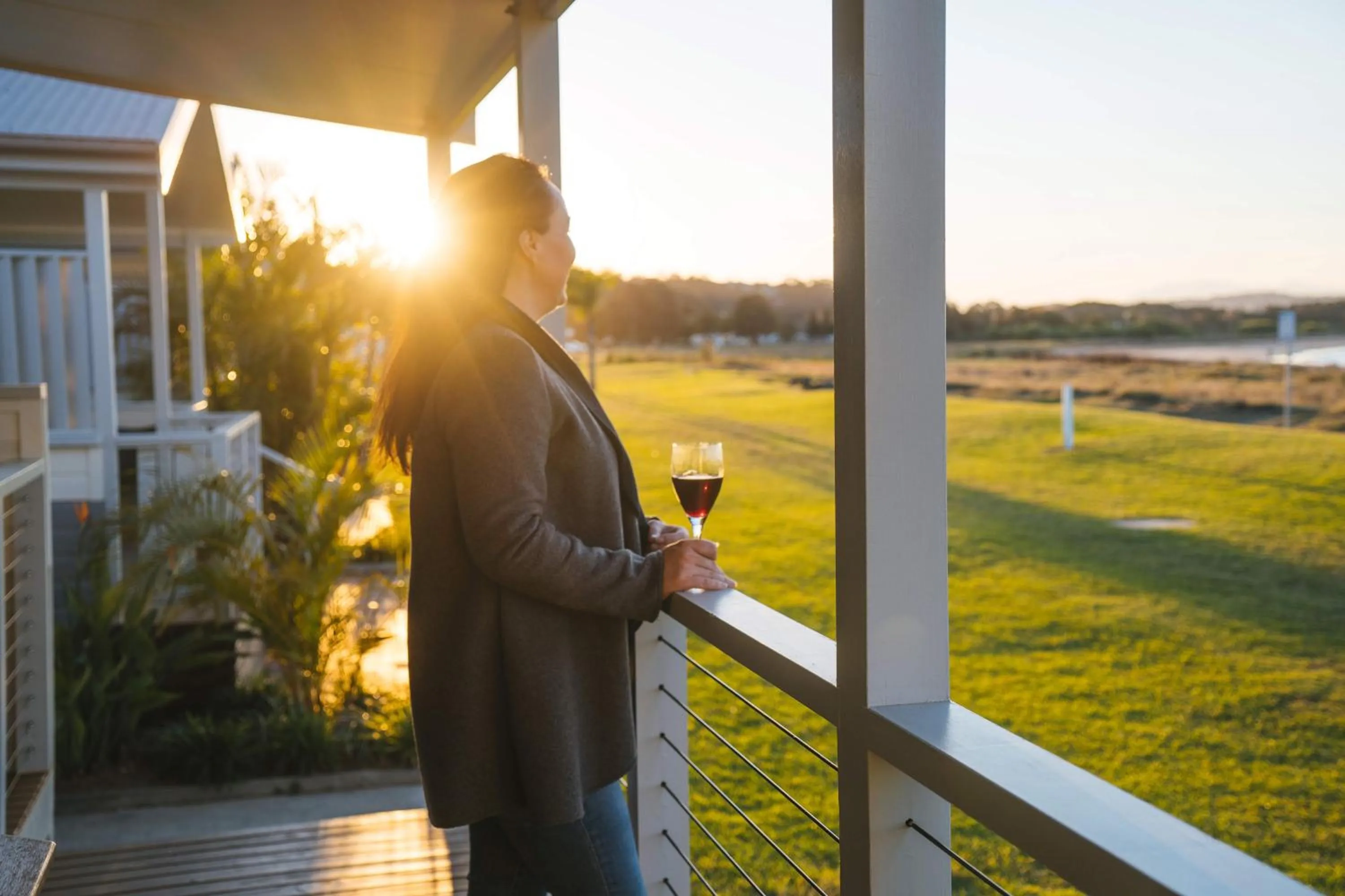 People in Clyde View Holiday Park