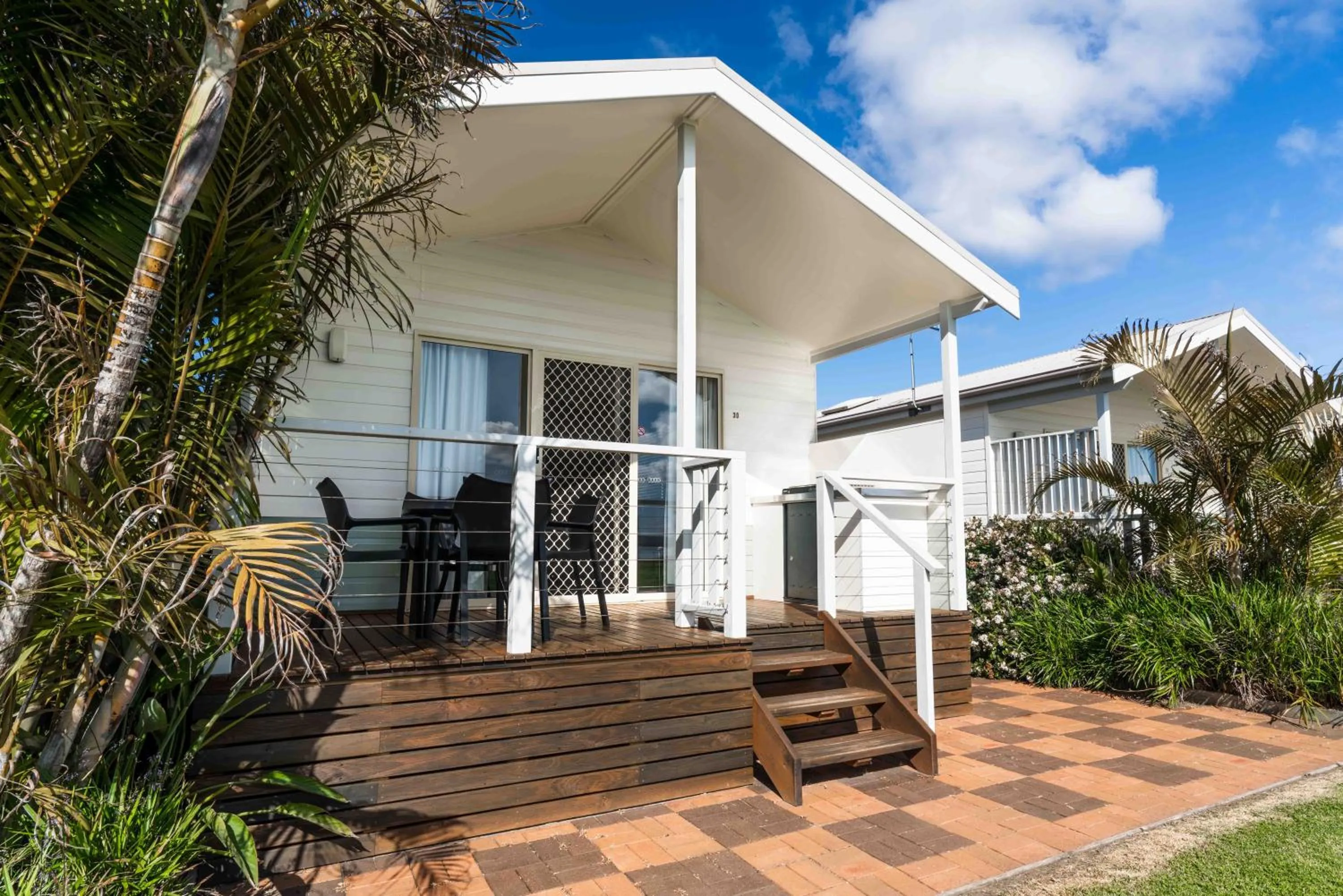 BBQ facilities in Clyde View Holiday Park