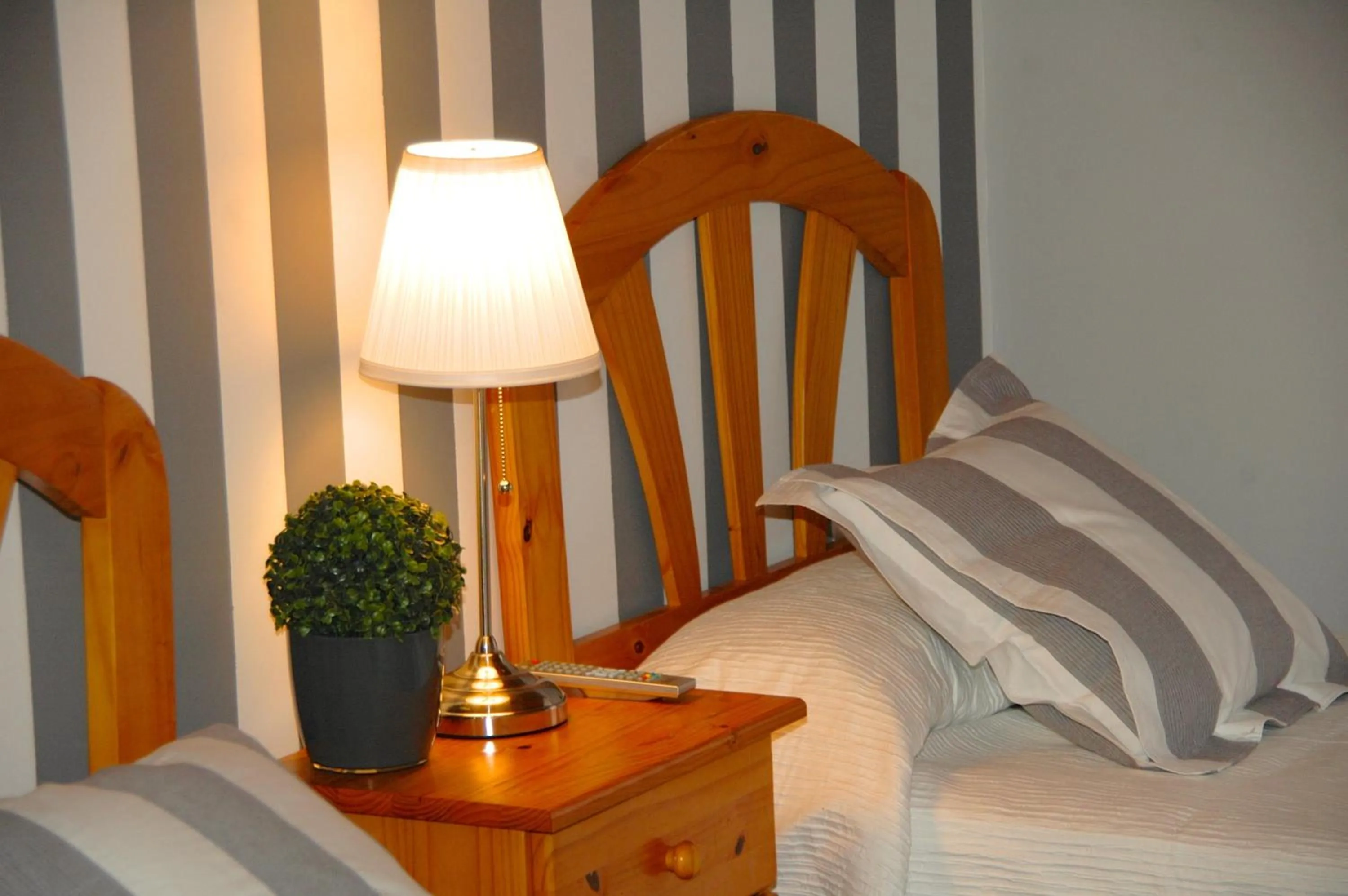 Bed in Hostal Cervantes