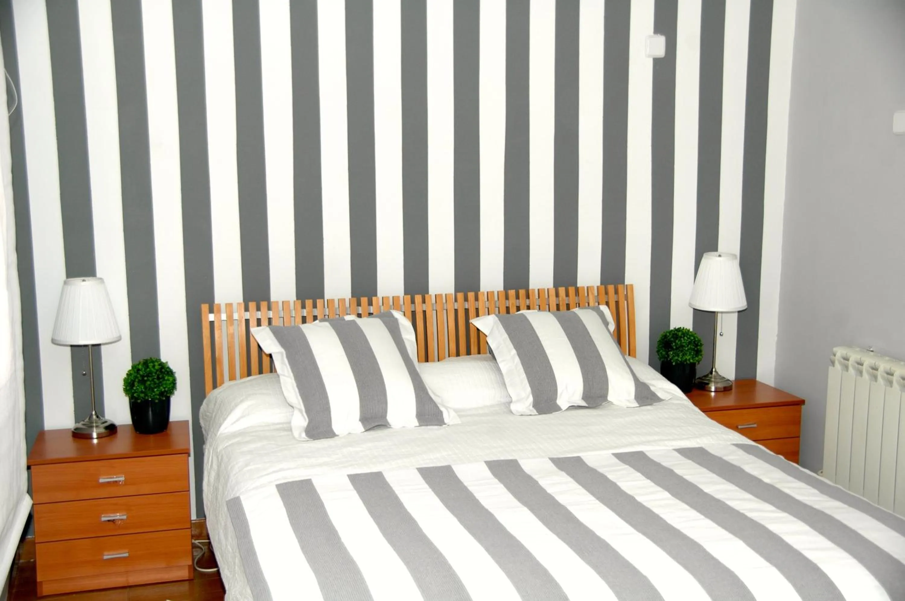 Bed in Hostal Cervantes