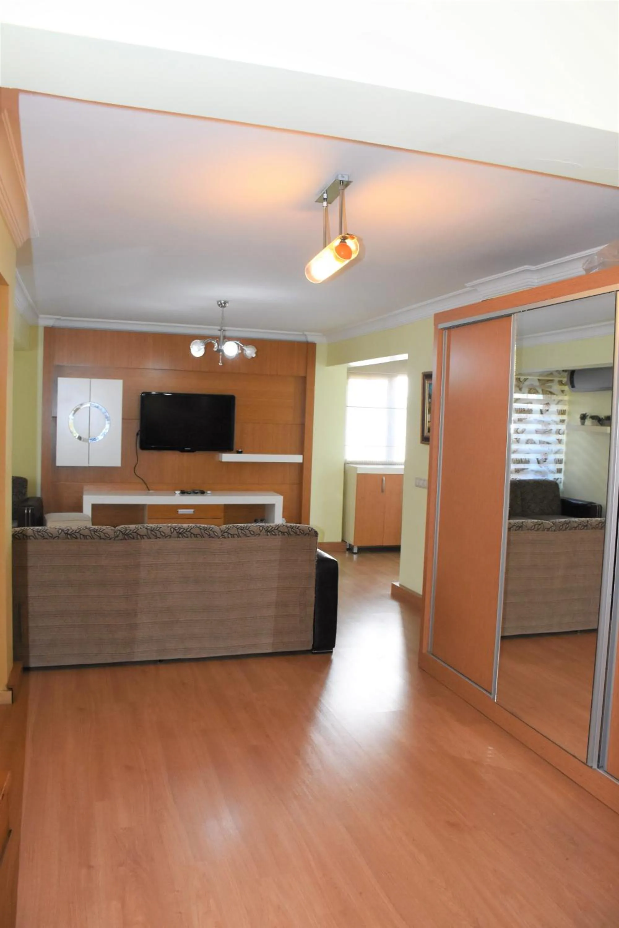 Seating area in Dinara Apart Hotel