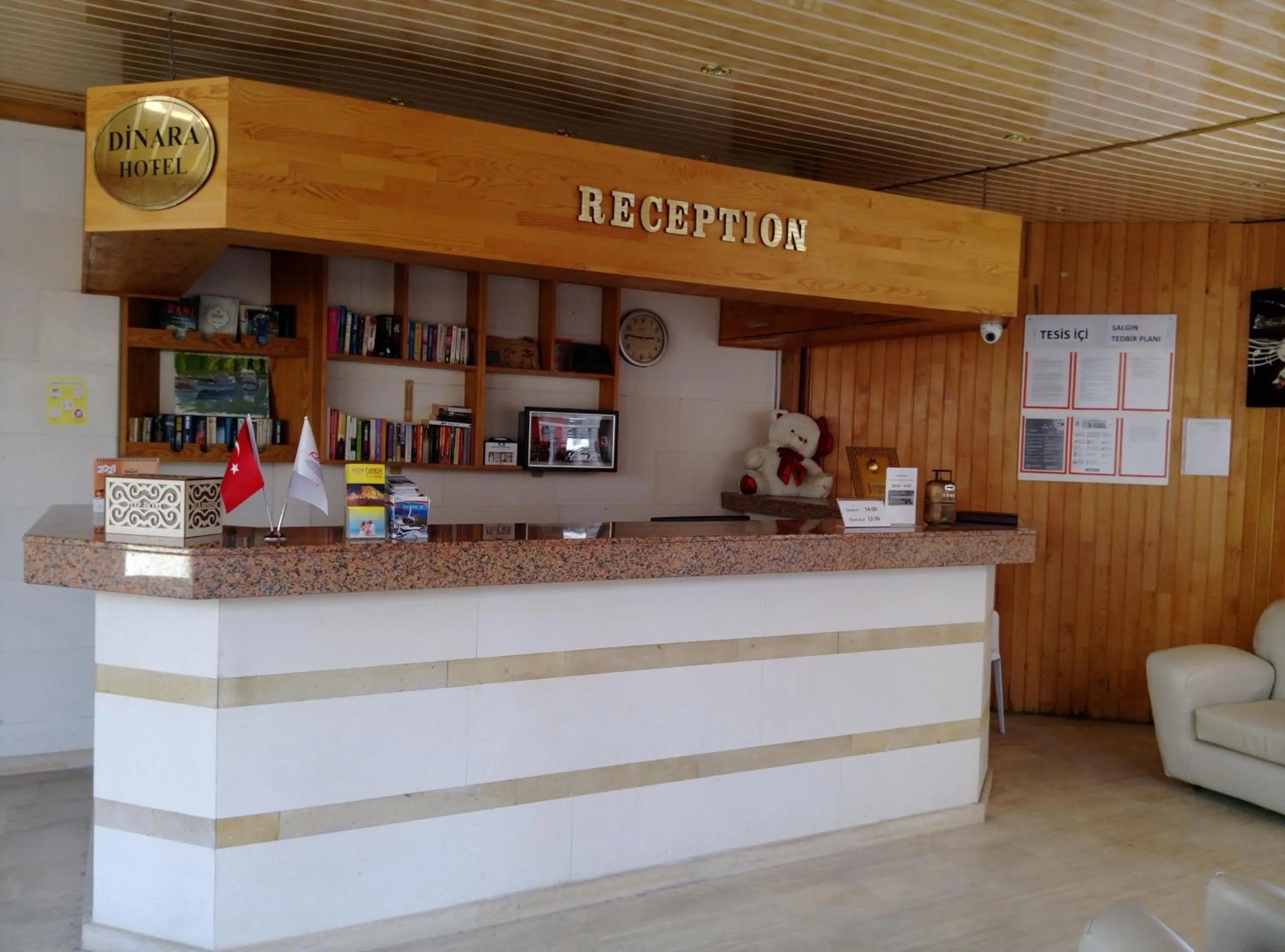 Lobby or reception in Dinara Apart Hotel