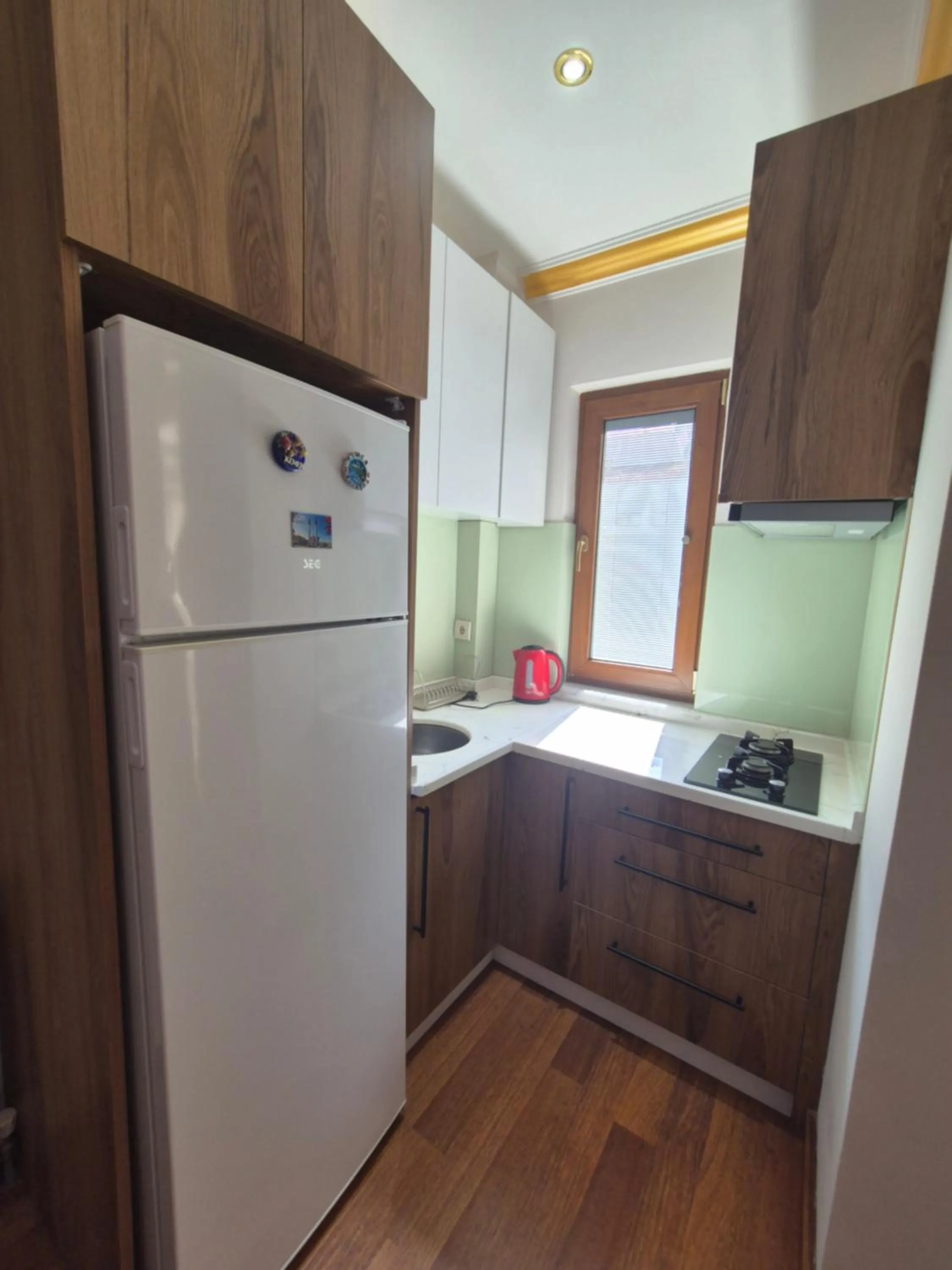 kitchen in Dinara Apart Hotel